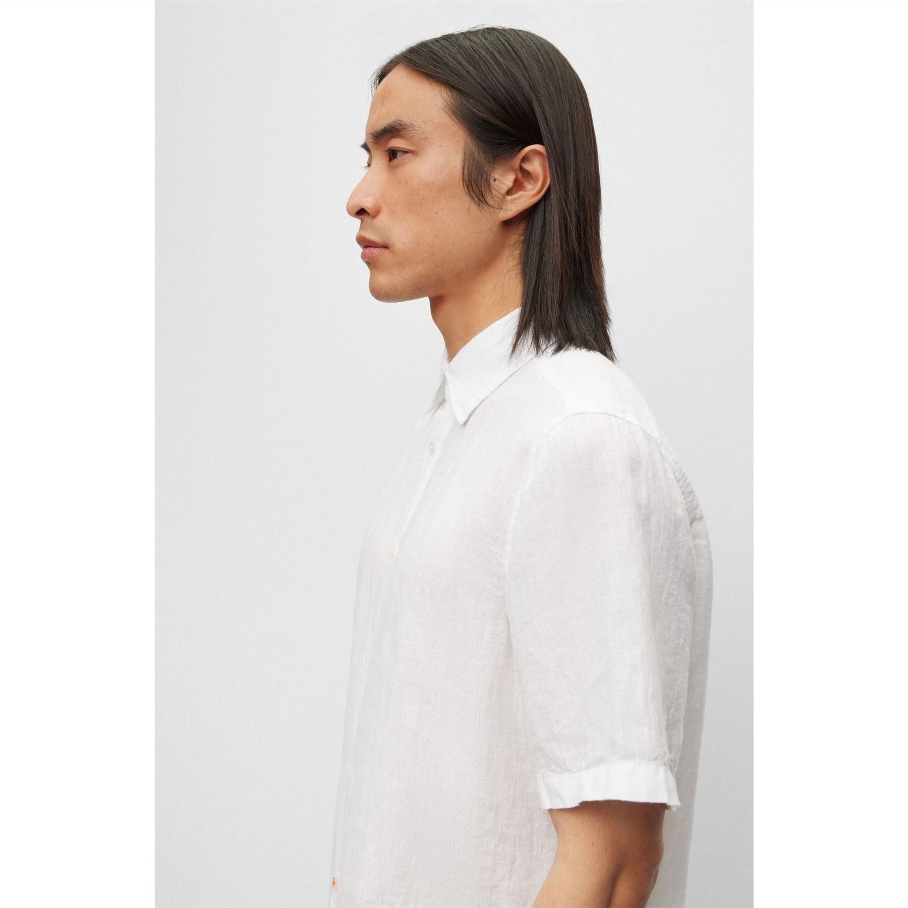 Boss Hbo Rash 2 Lin Short Sleeve Relaxed FiT-Shirt