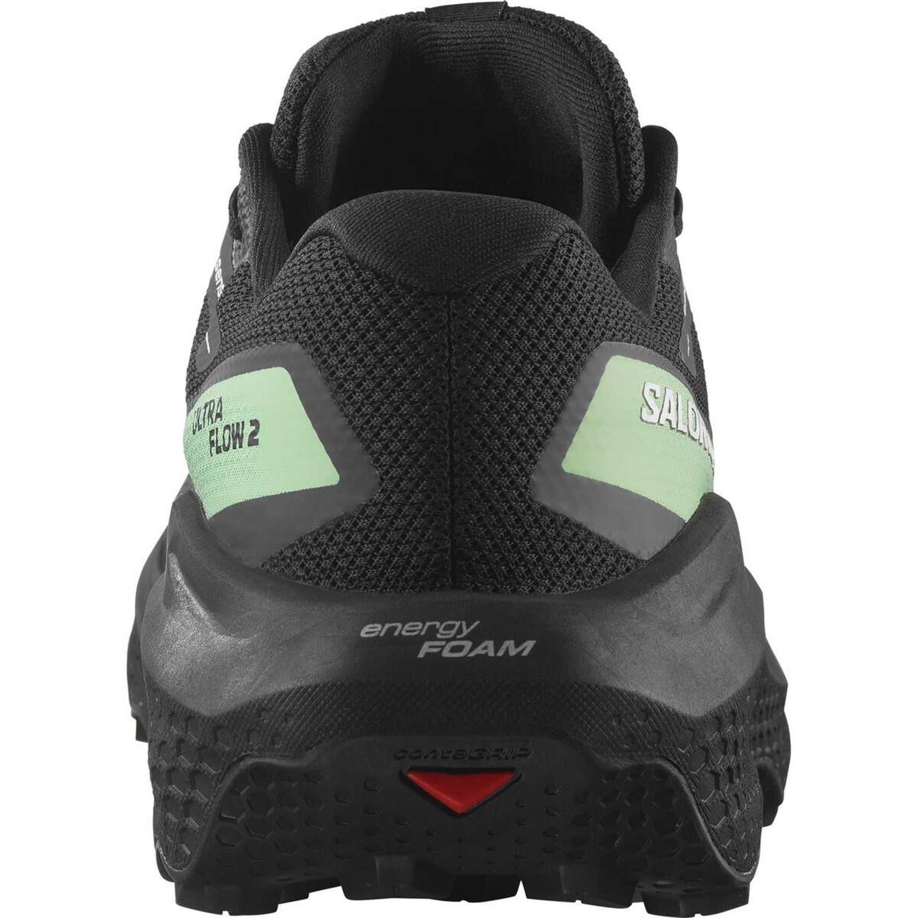 Salomon Mens Ultra Flow 2 GorE-Tex Black Black Patin Trail Running