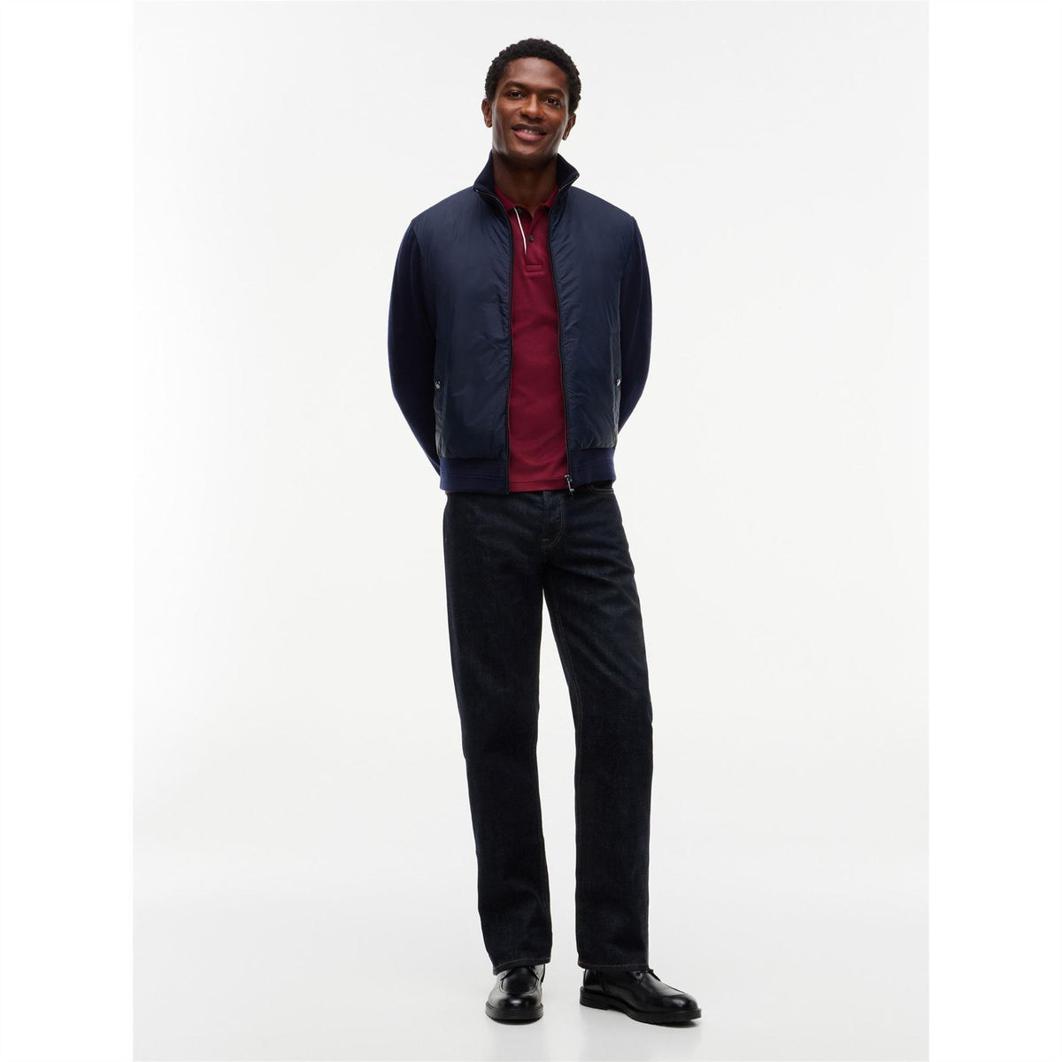 Tommy Hilfiger Ny Hybrid Long Sleeve Bomber Jacket