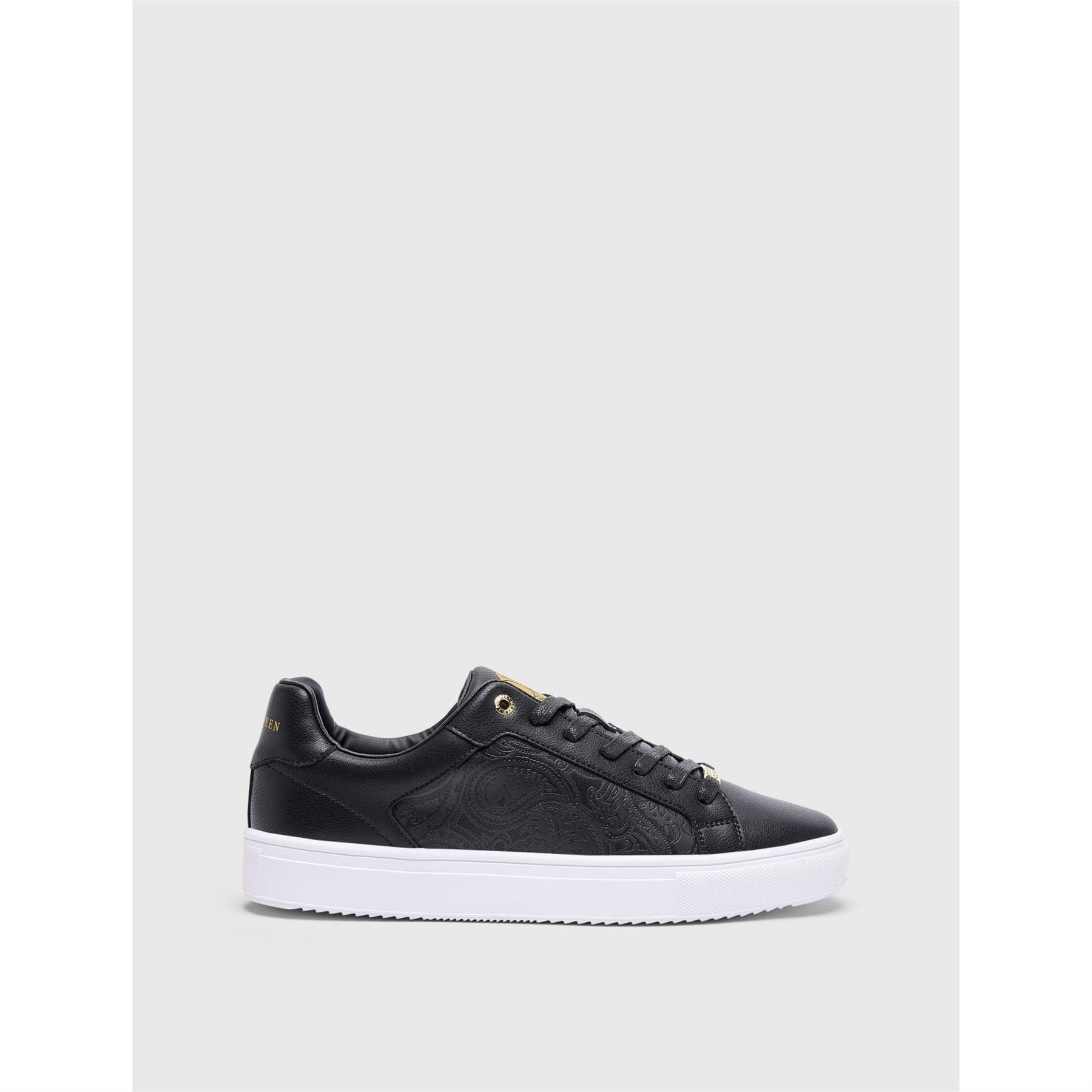 Pretty Green Cali Paisley Low Top Trainers
