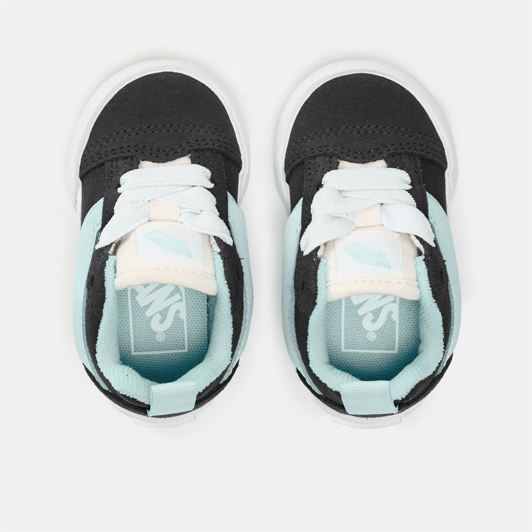 Vans Kids Knu Skool Elastic Lace Retro Sport Canvasas Trainers