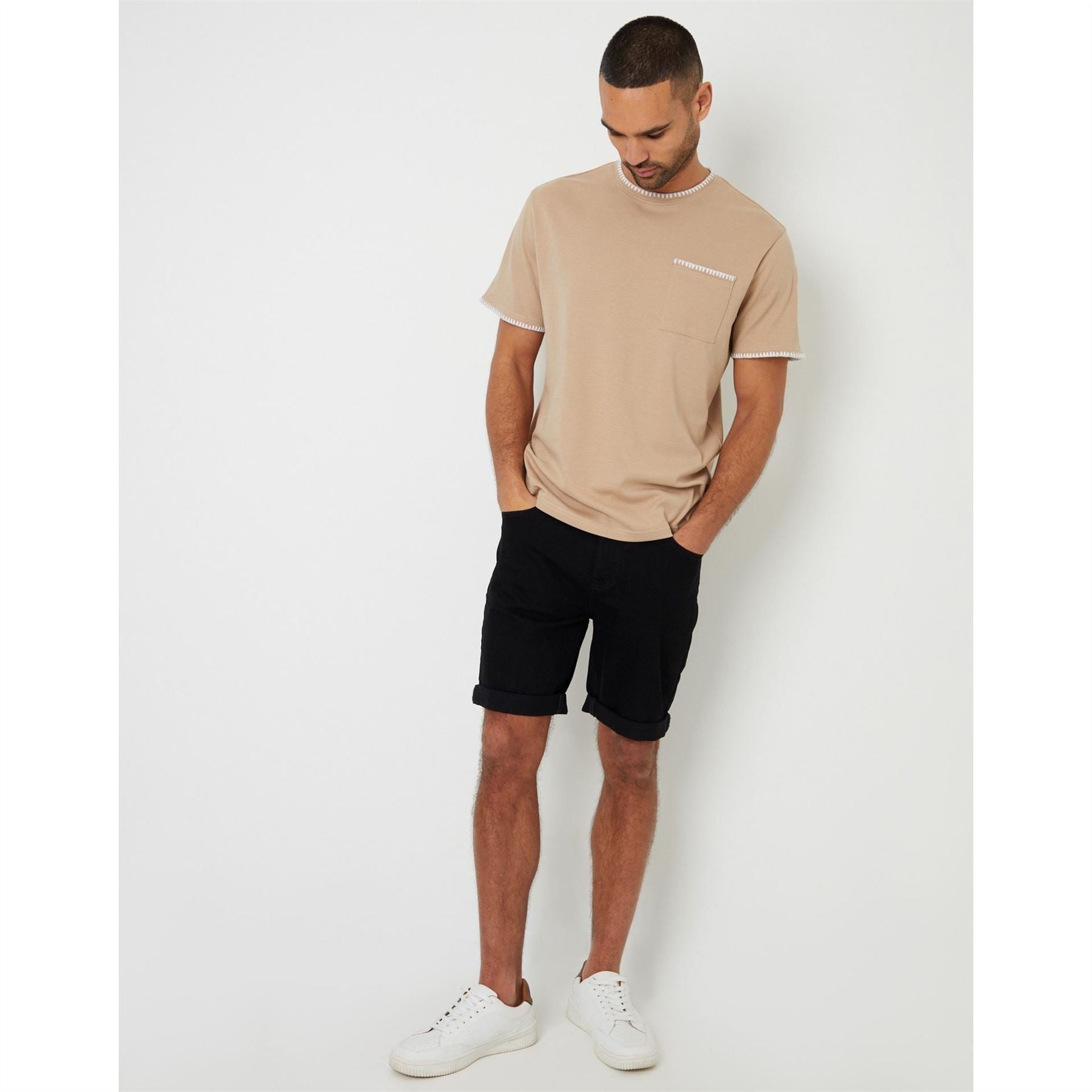 Threadbare Crew Neck Short Sleeve Regular Fit T-Shirt