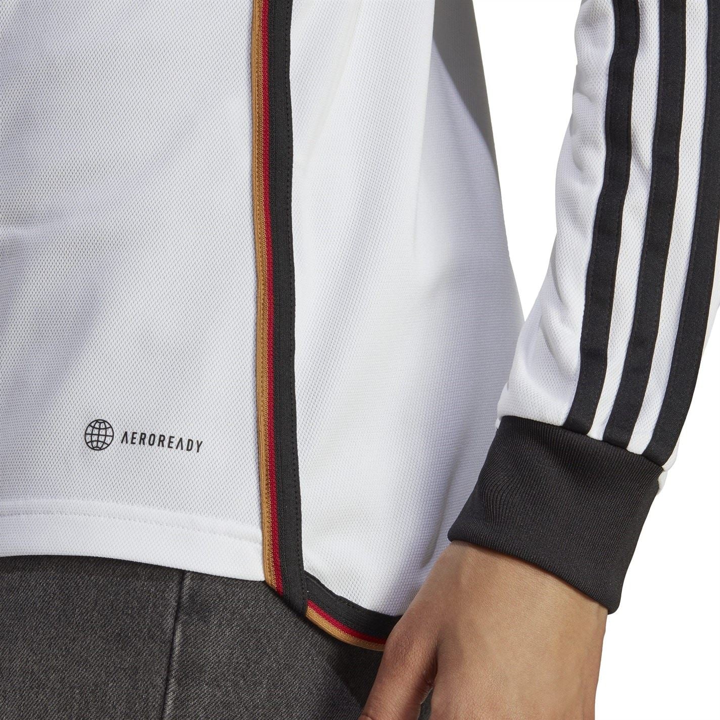 adidas Womens Germany Home Long Sleeve Shirt 2022