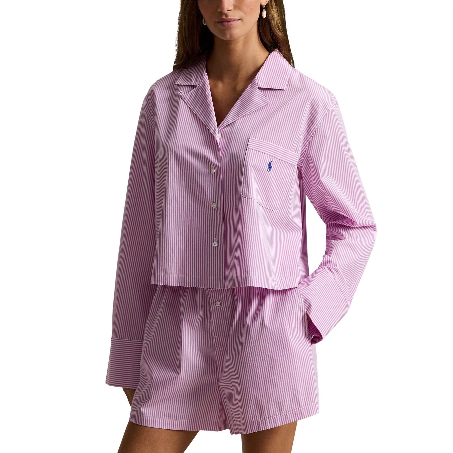 Polo Ralph Lauren Crop Box Short Sleeve Pyjama Set