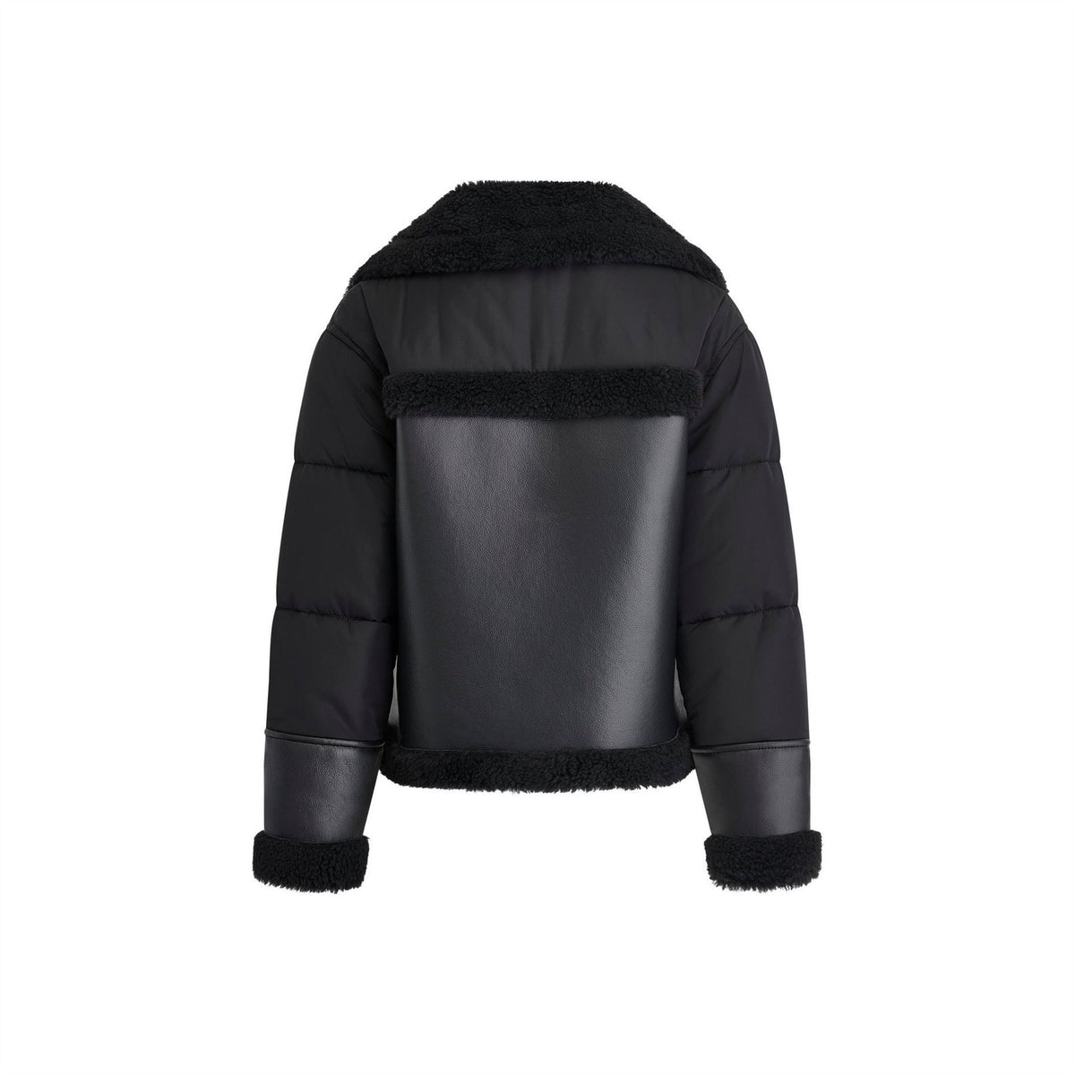 DKNY Faux Fur Jacket Ld64
