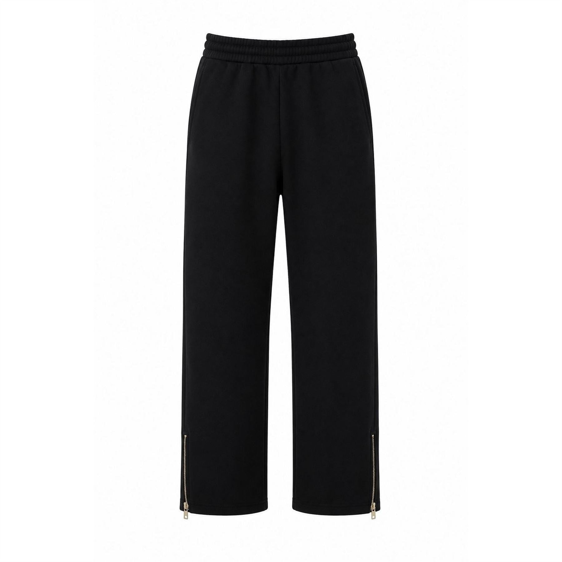 Biba Solid Patterned Straight Sweatpants