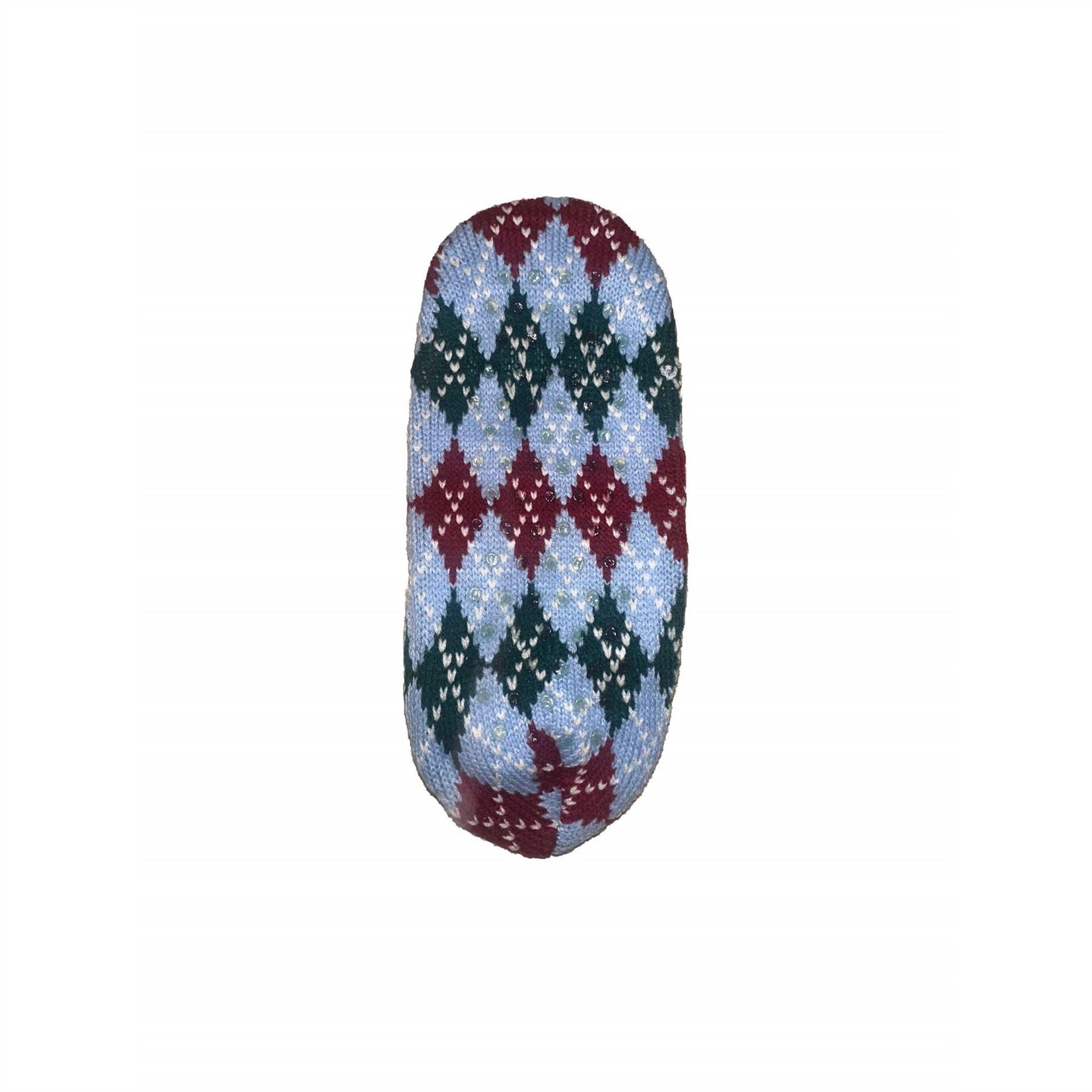 Miso Christmas Jacquard Machine Washable Slipper Socks