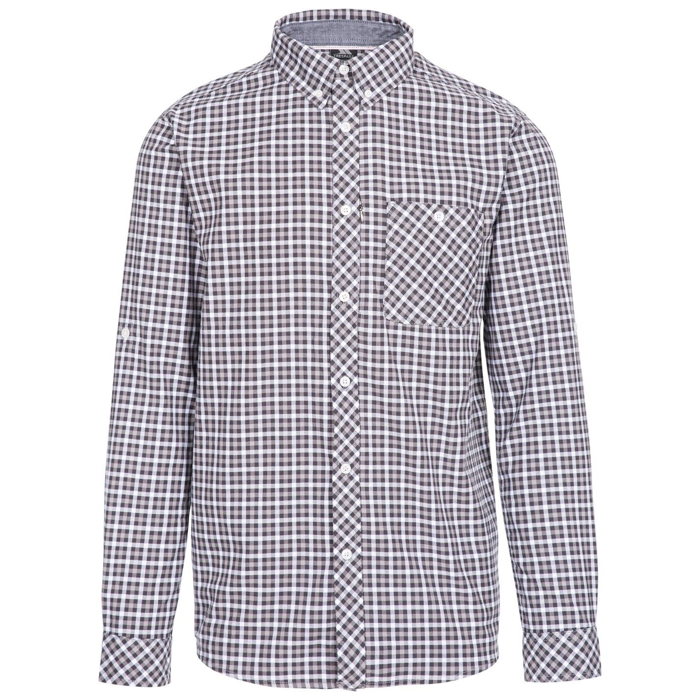 Trespass Mens Wroxtonley Long Sleeved Shirt