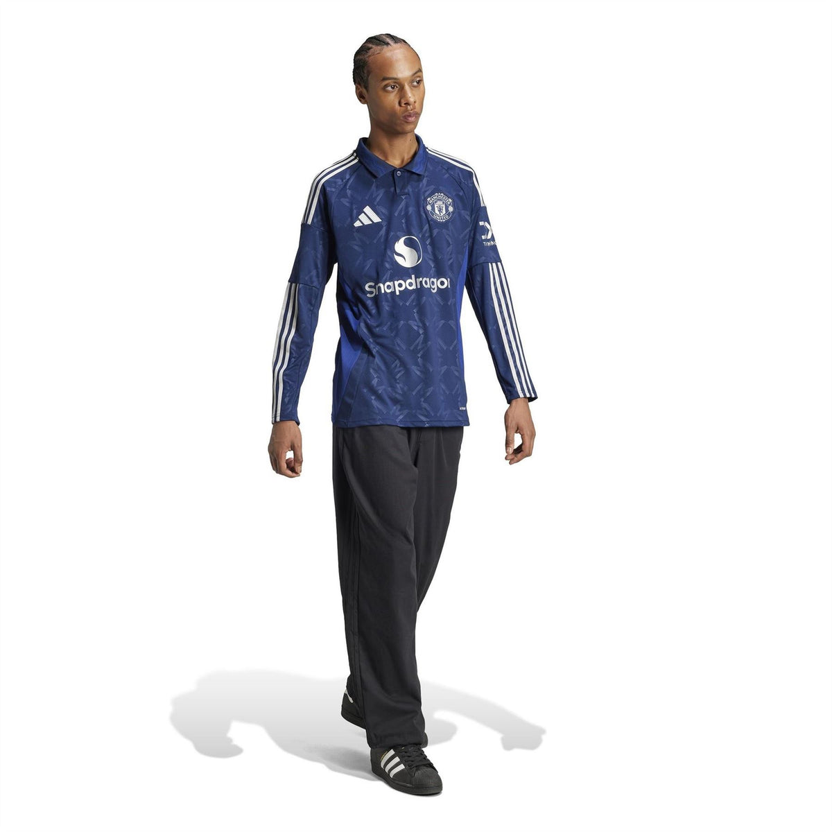 adidas United Away Long Sleeve Shirt Adults