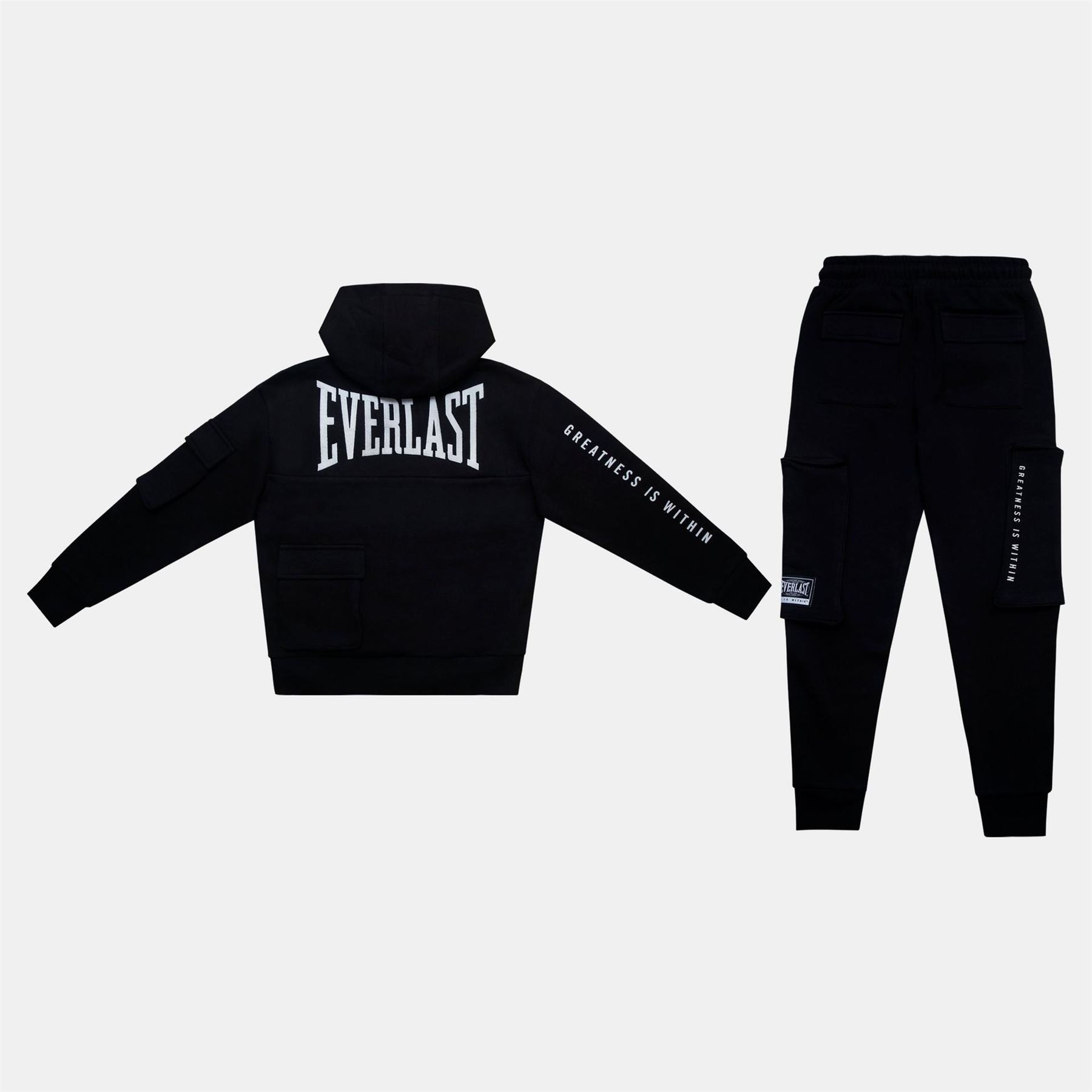 Everlast Hooded Neck Zipped Pocket Sweatshirt