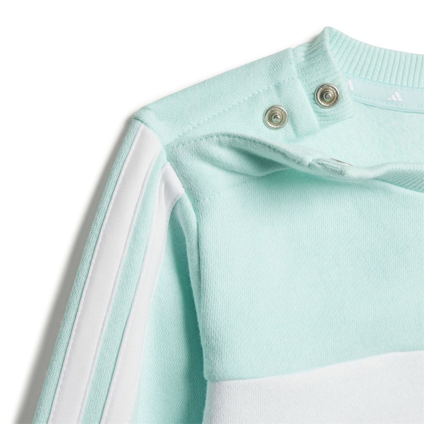 adidas Tiberio 3 Stripes Colorblock Fleece Track Suit Infants