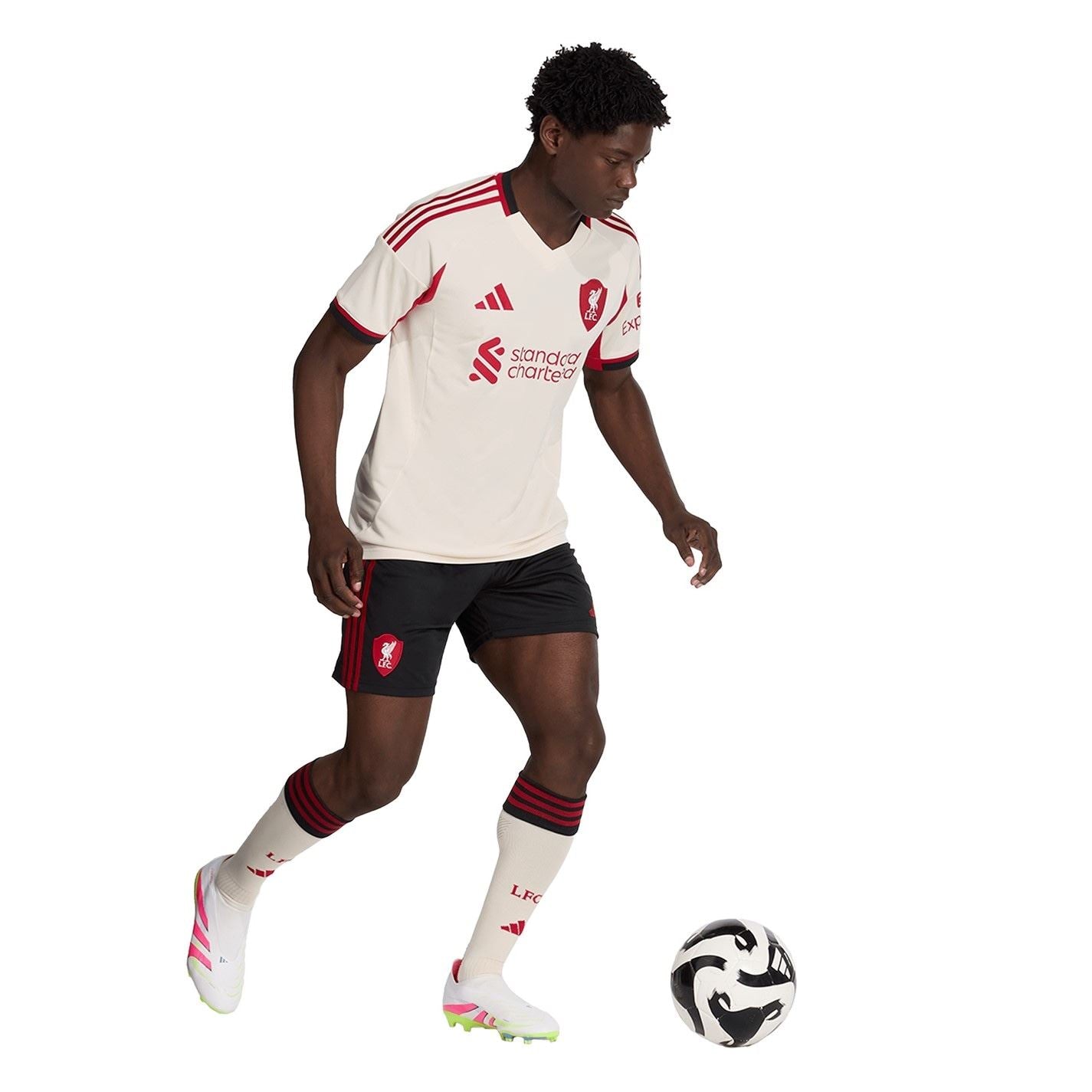 adidas Liverpool Away Shorts 2025 2026 Adults
