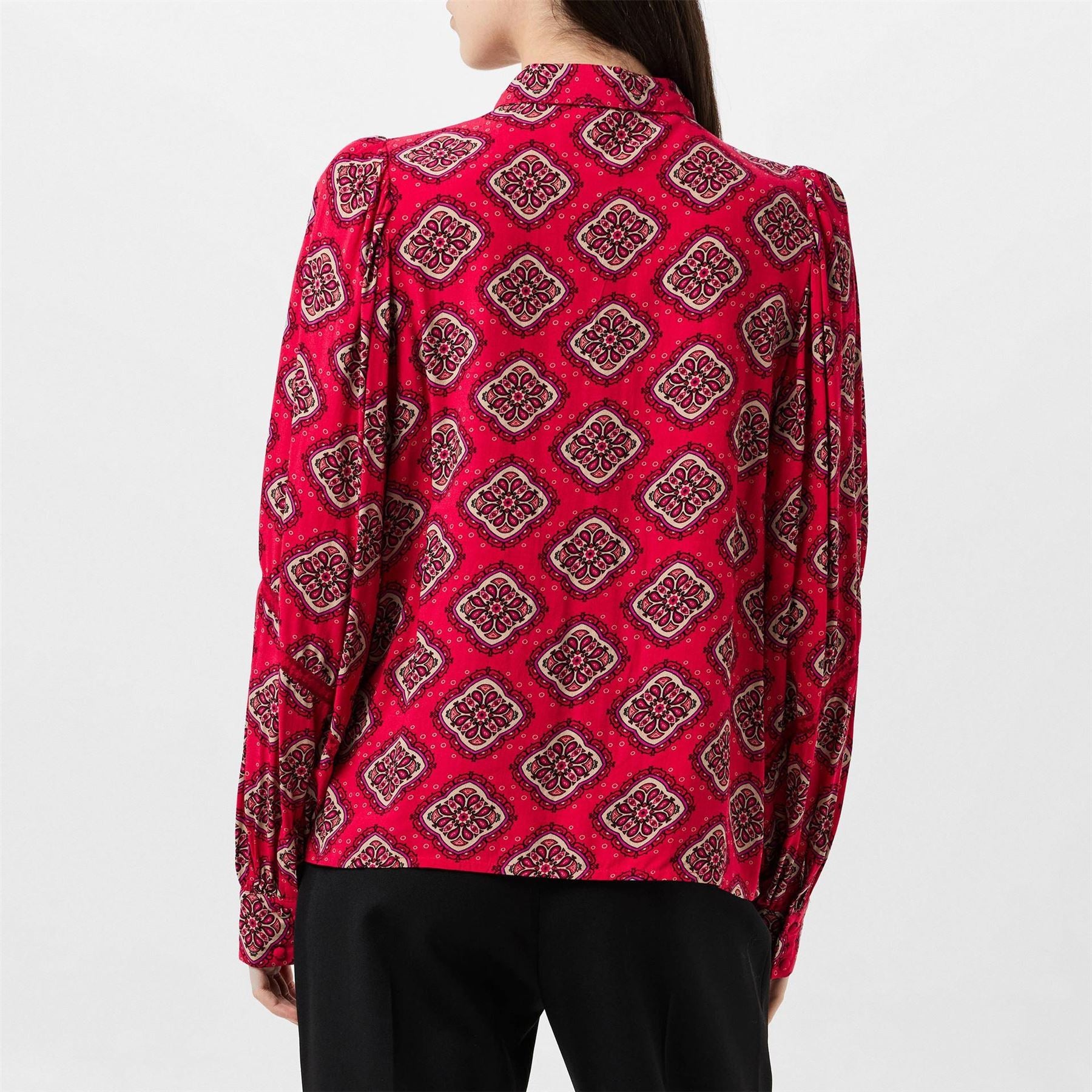 Vero Moda Lace Long Sleeve Relaxed Fit Shirt