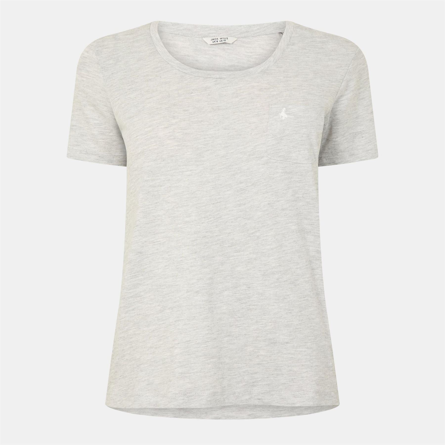 Jack Wills Fullford Pocket T-Shirt Ladies