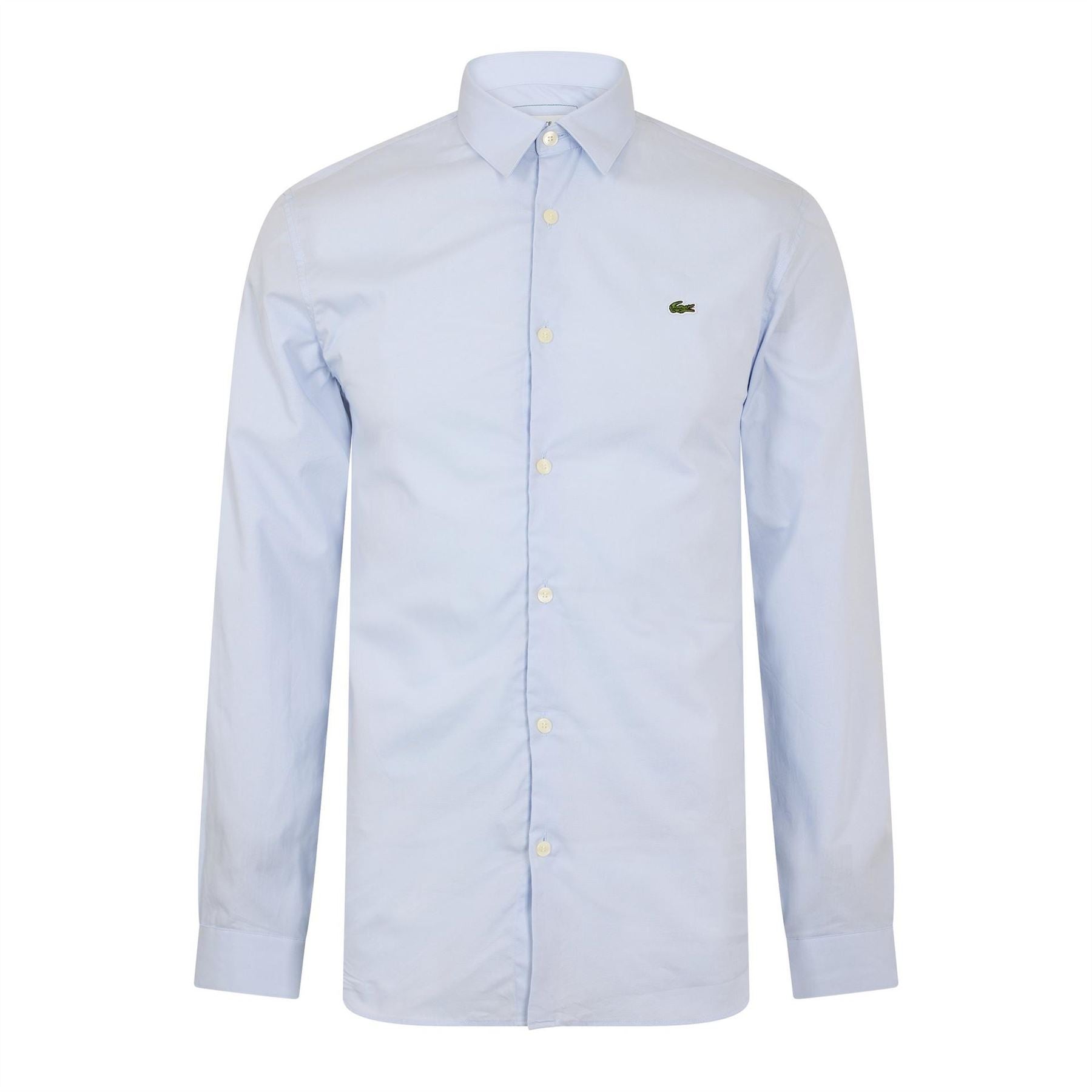 Lacoste Crocodile Print Slim Fit Long Sleeve Cuff Shirt