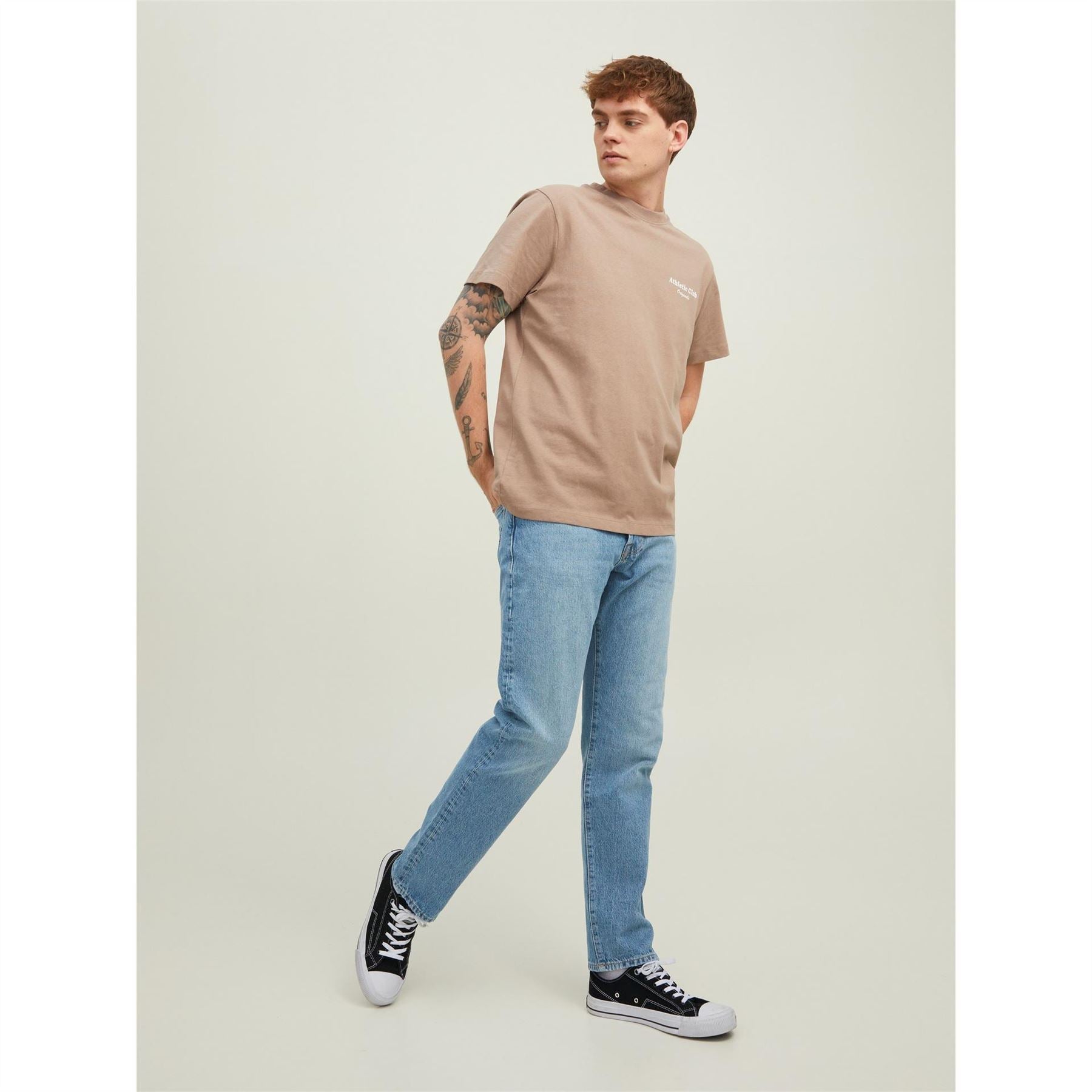 Jack and Jones Five Pocket Design Slim Fit Jeans