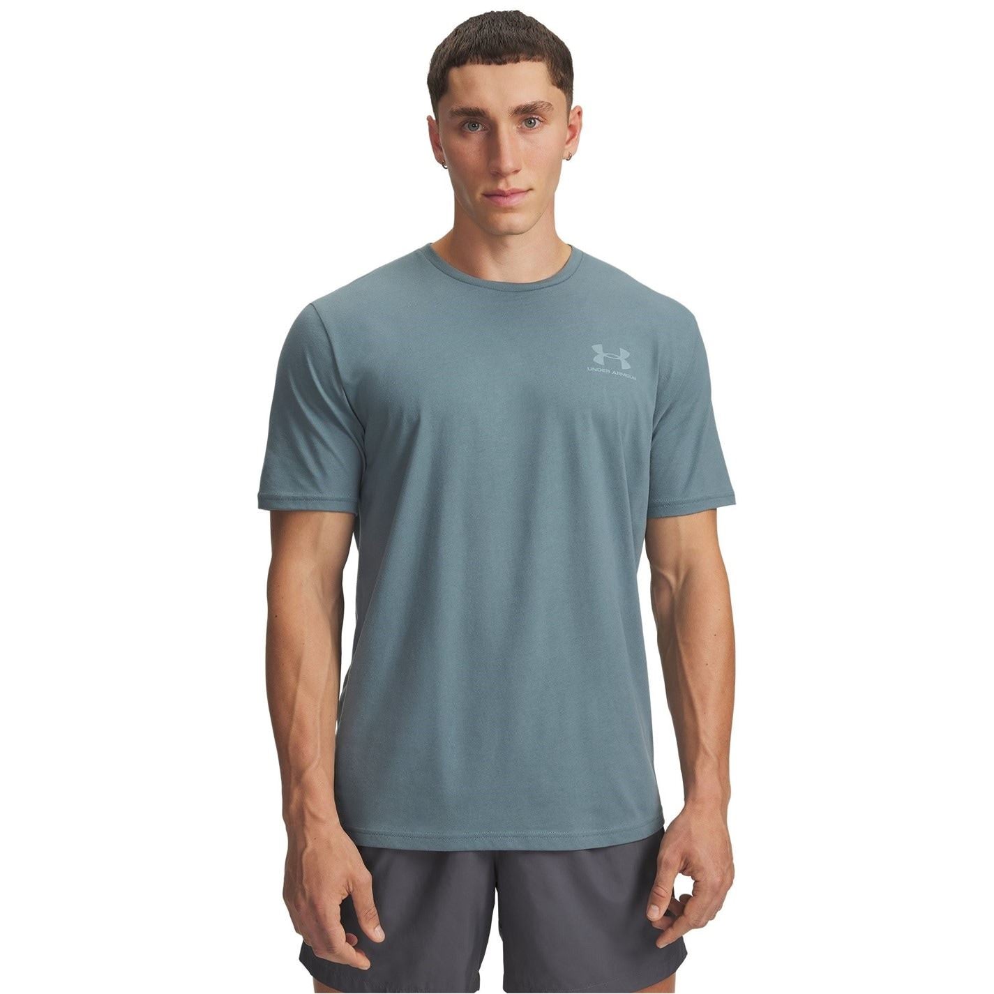 Under Armour Mens Armour Ua Left Chest Logo Short Sleeve