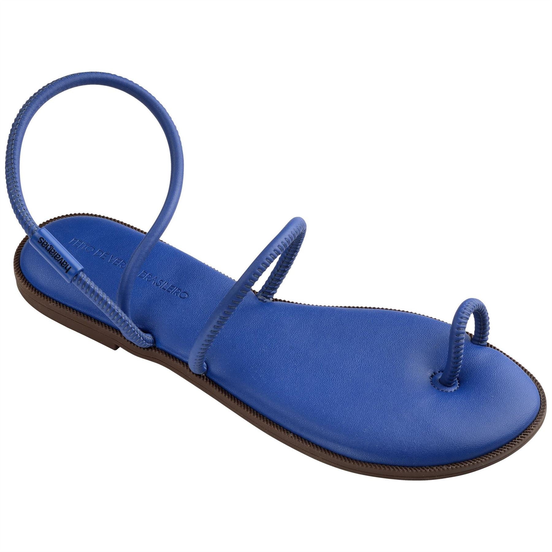 Havaianas Una Solid Patterned Thong Toe Flat Sandals
