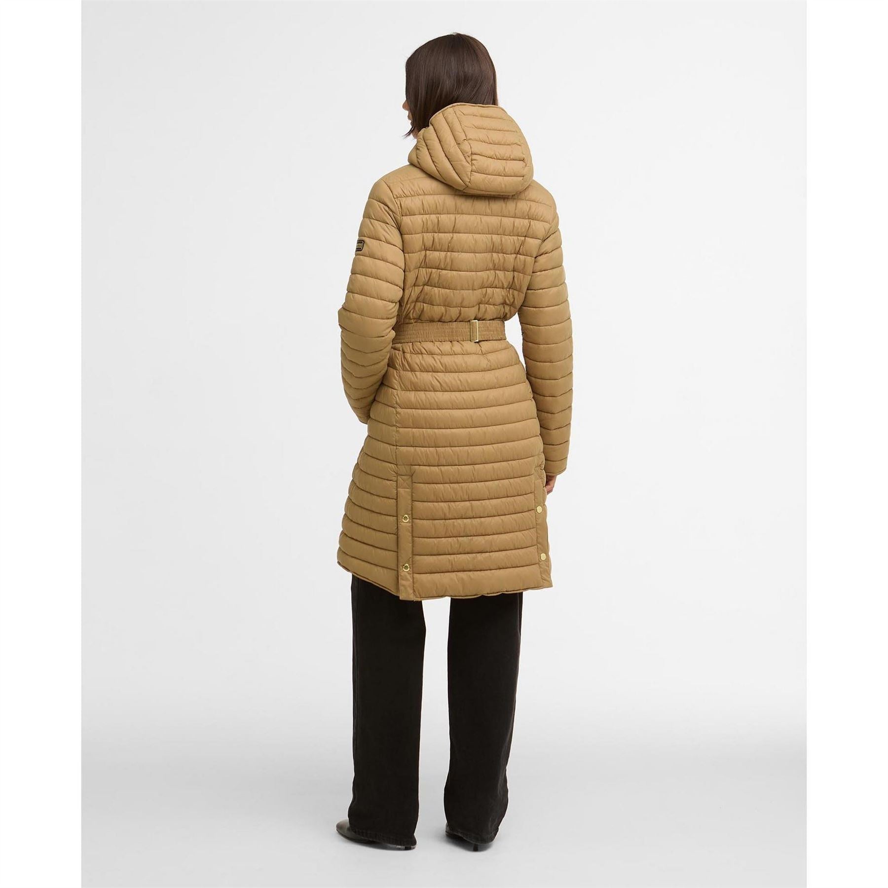 Barbour International Longline Jada Puffer Jacket