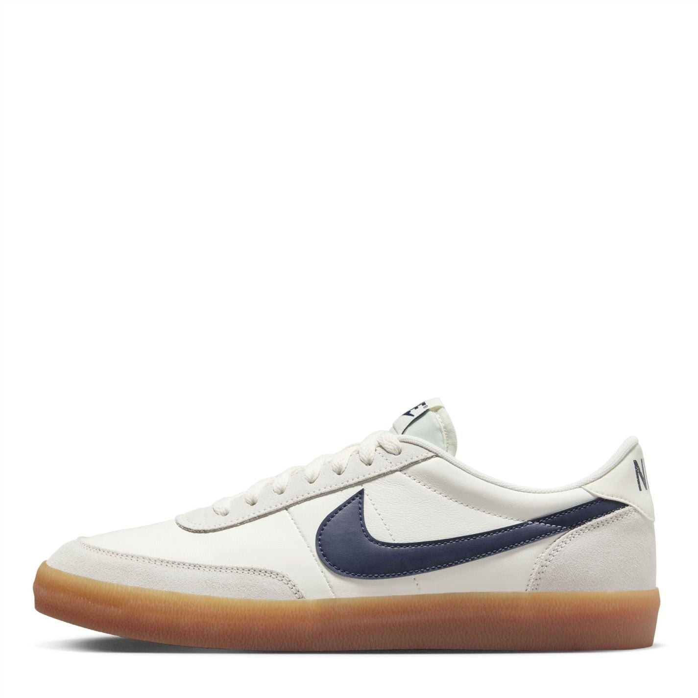 Nike Leather Low Top Flat Heel Sneakers