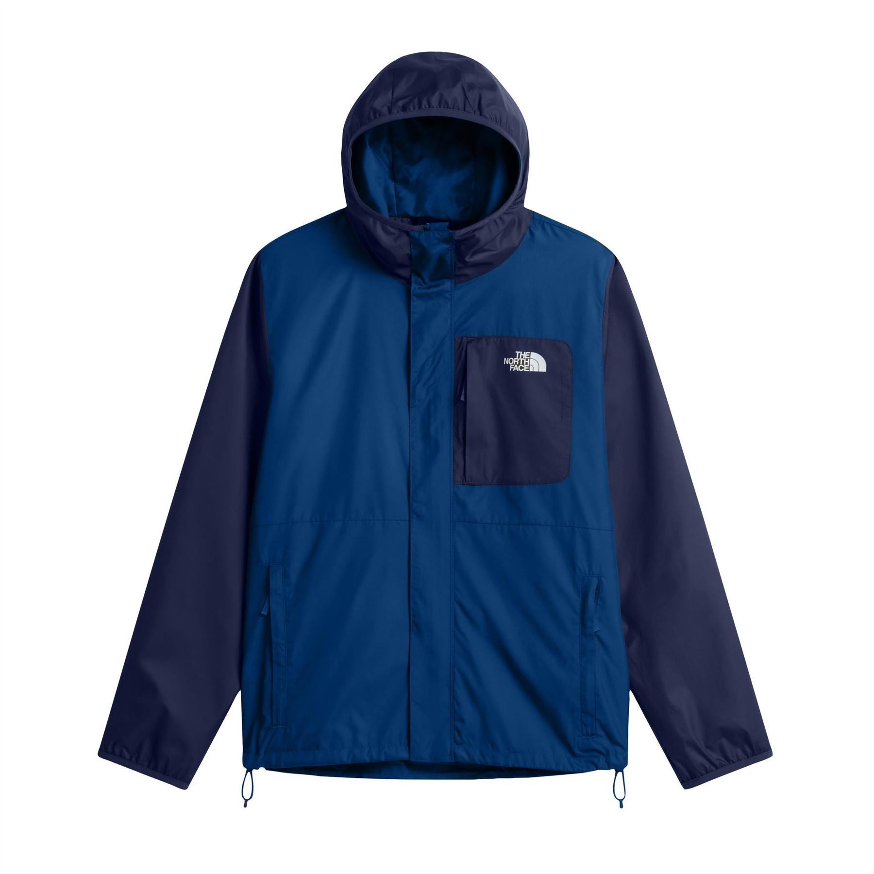 The North Face Nuketo Color Block Hooded Rain Jacket with Storm Flap