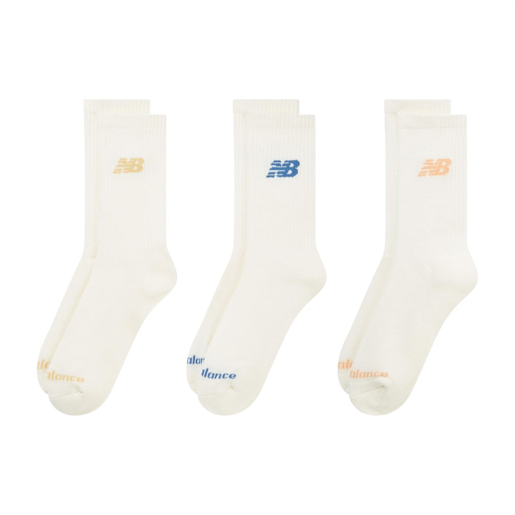 New Balance Everyday Crew Socks 3 Pack Adults