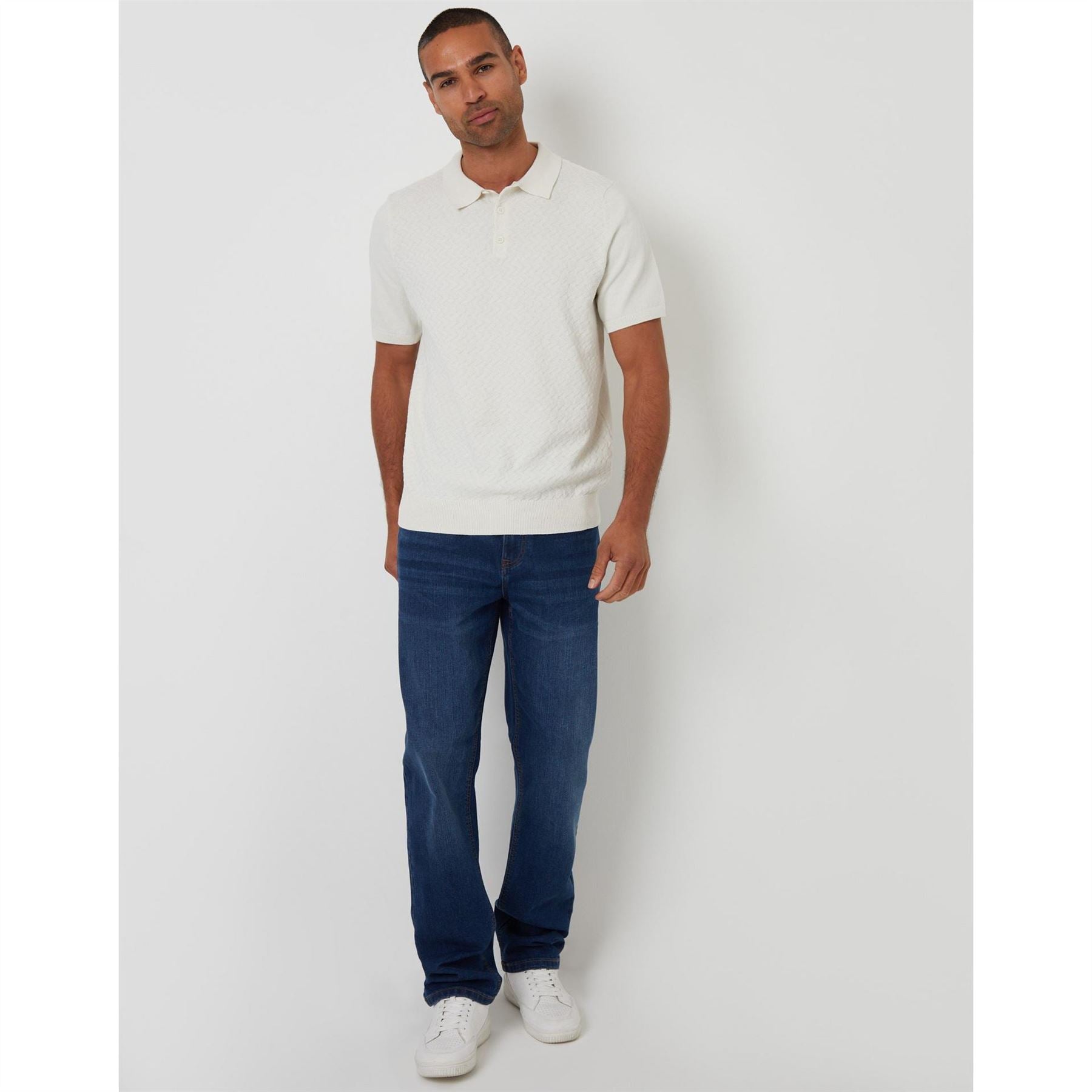 Threadbare Ollerton Collared Neck Short Sleeve Polo Shirt