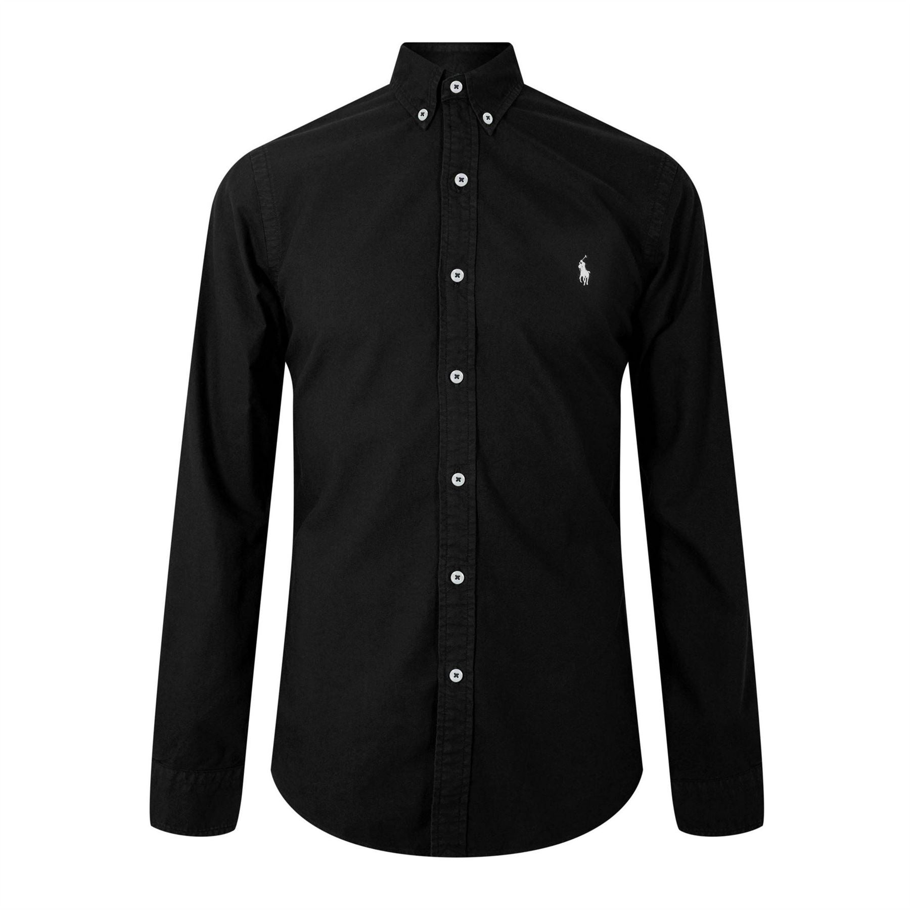 Polo Ralph Lauren Slim Fit Button Down Plain Shirt