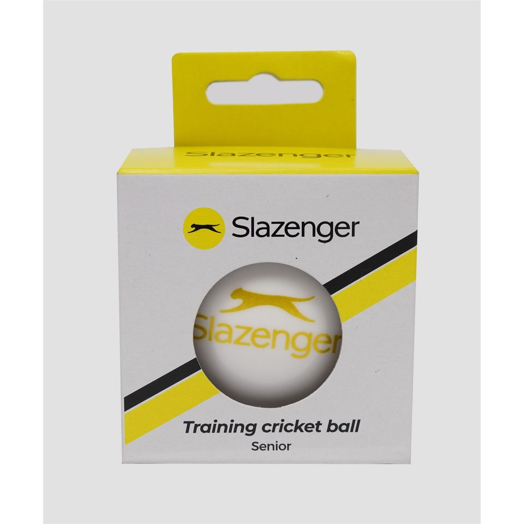 Slazenger Visibility Leather Cricket Ball