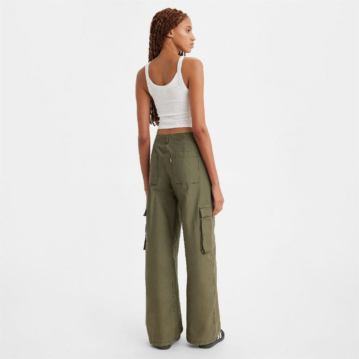 Levis Baggy Olive Night Cargo Jeans