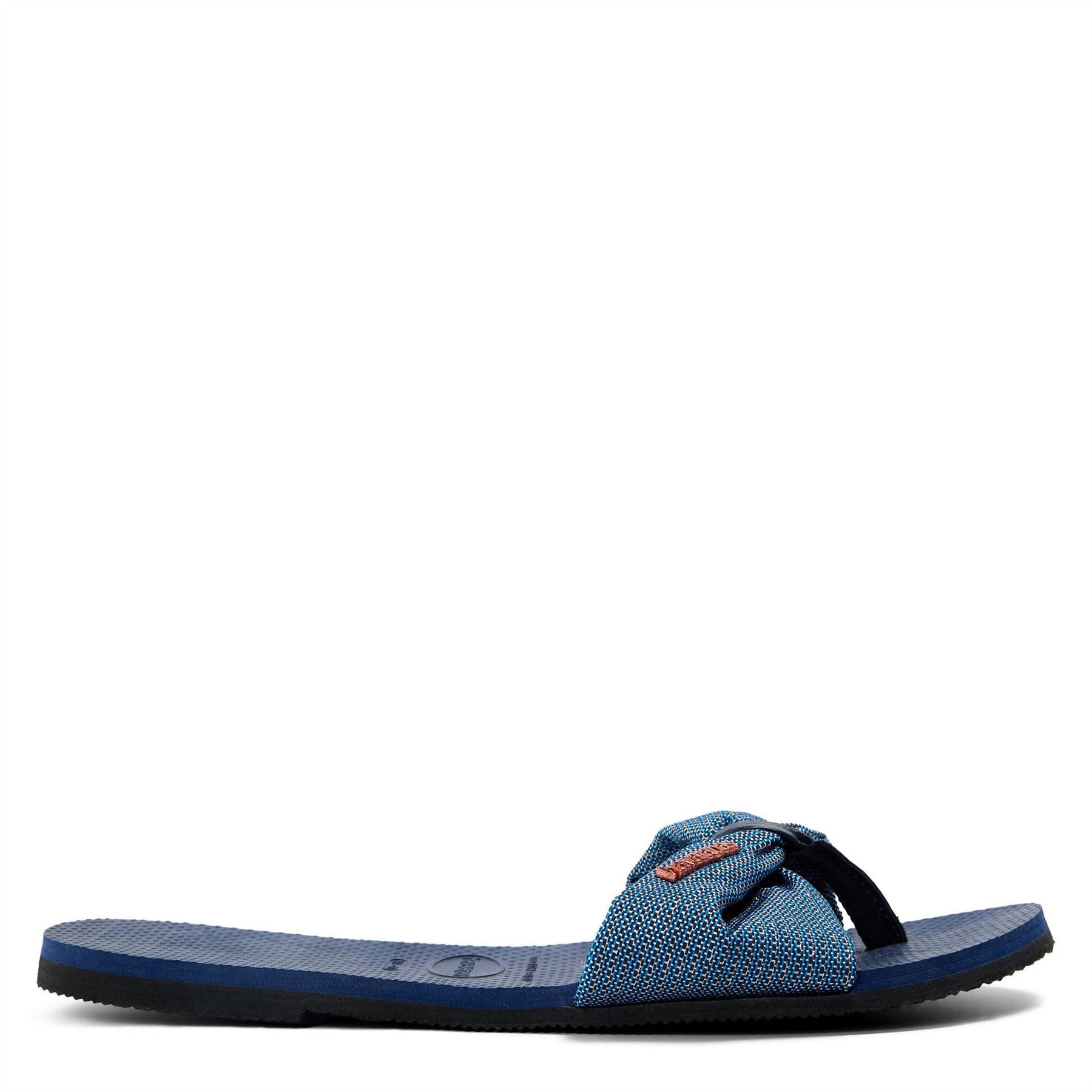 Havaianas Womens Hav. You St Tropez Shine Navy Blue Flip Flops
