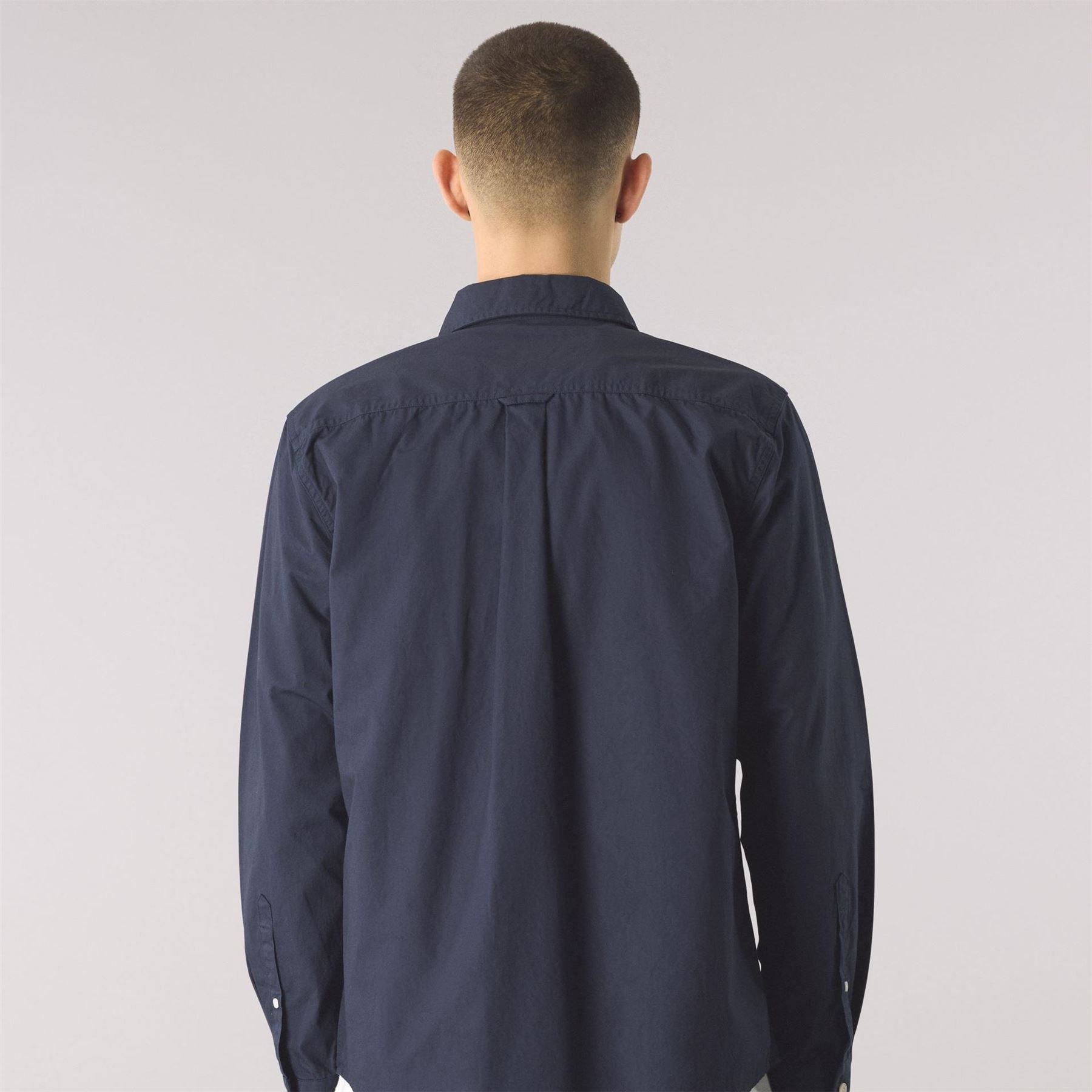 Pretty Green Brentwood Long Sleeve Plain Shirt