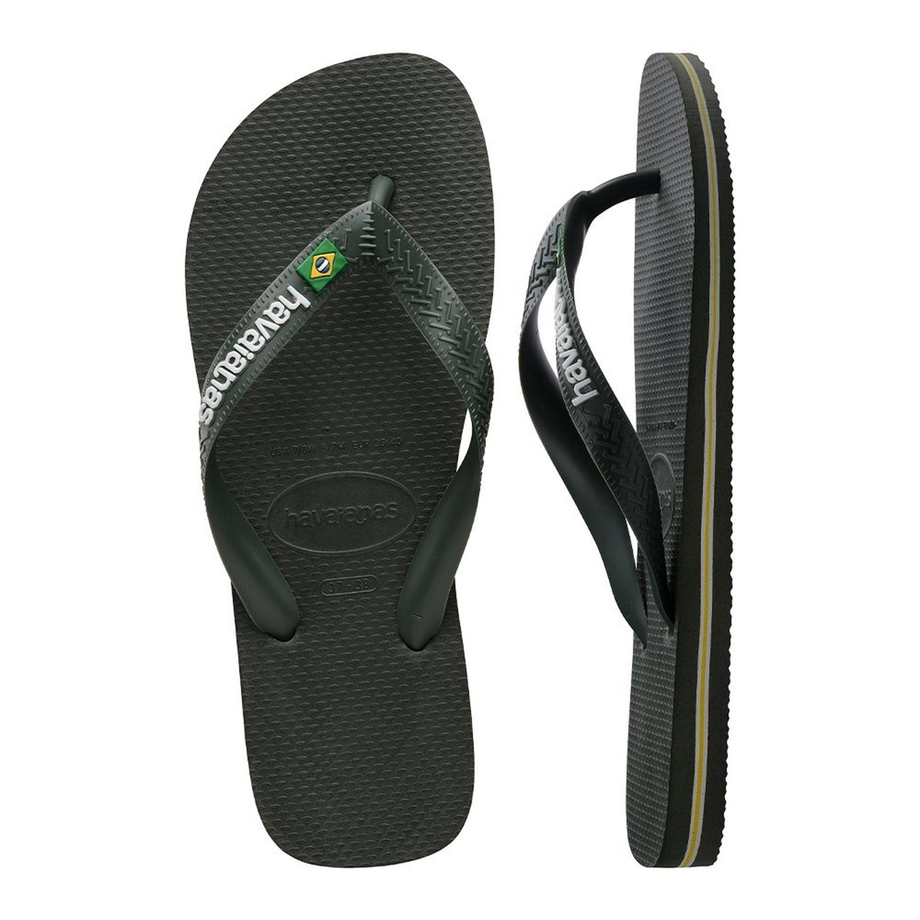 Havaianas Brasil Logo Flip Flops
