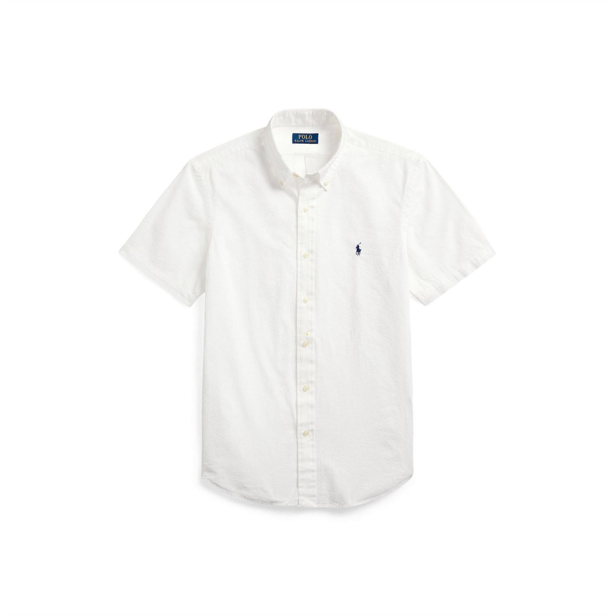 Polo Ralph Lauren Seersucker Regular Fit Button Down Collar Shirt