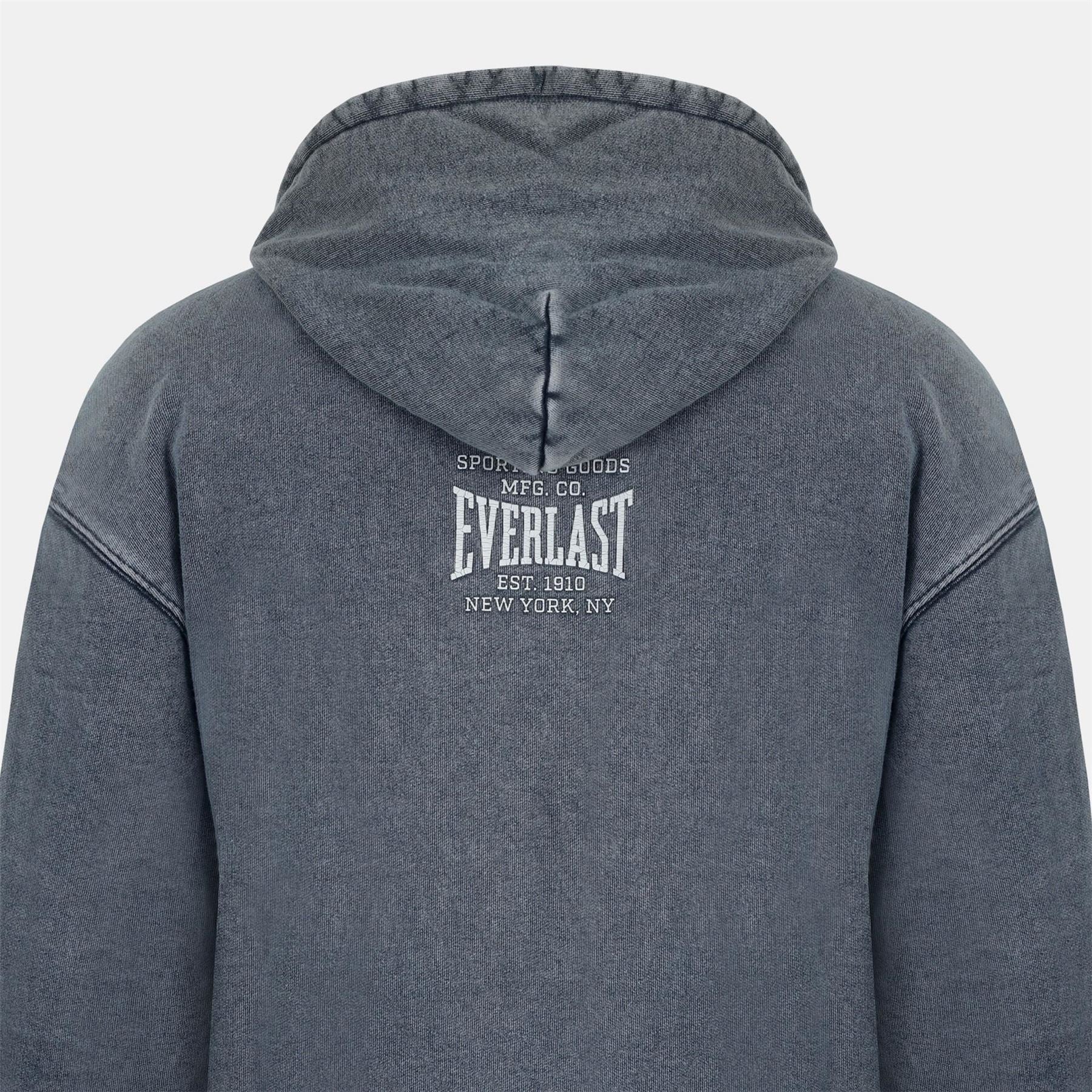 Everlast NYC Hooded Neck Arch Lettering Sweatshirt