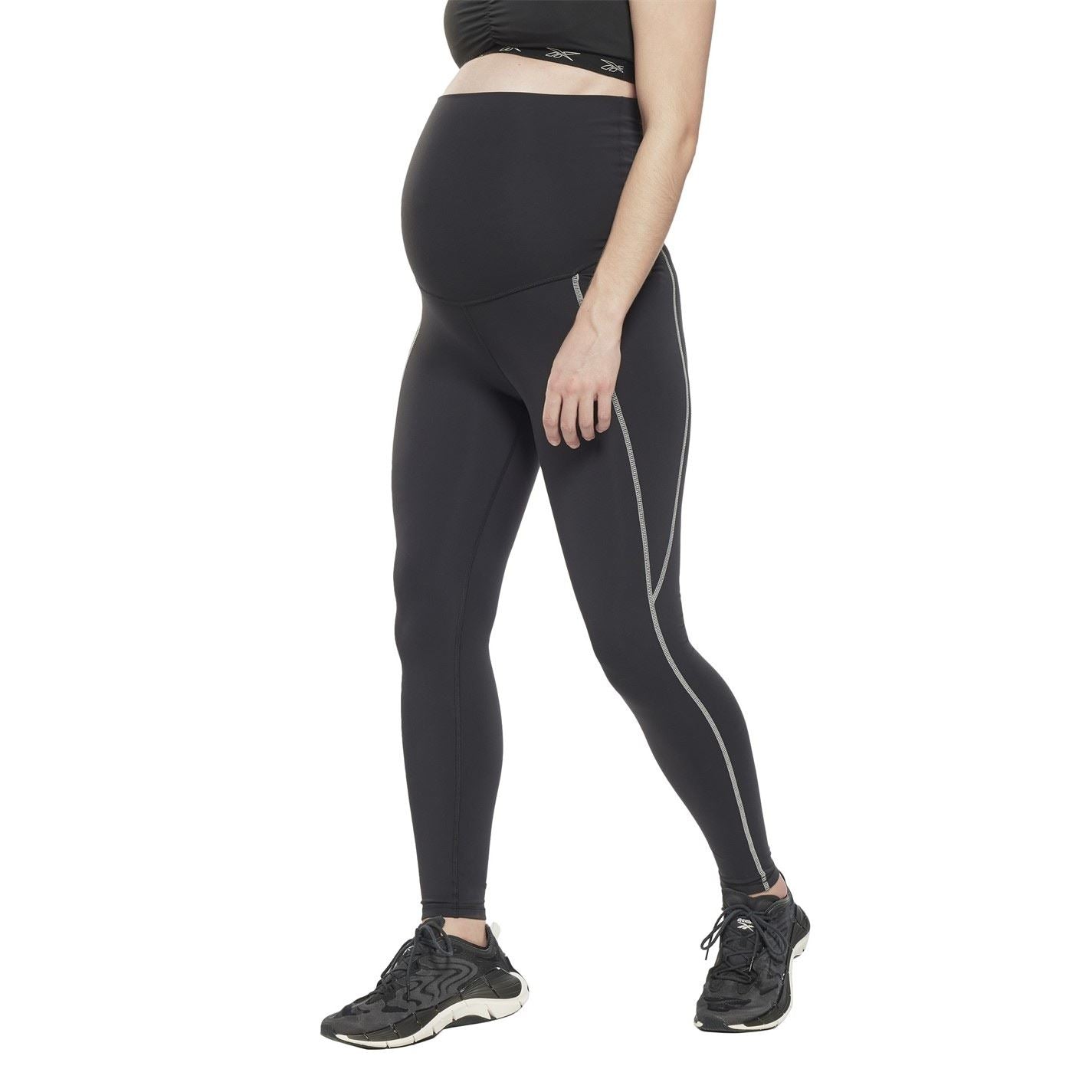 Reebok Womens Lux 2.0 Maternity Leggings Gym Legging