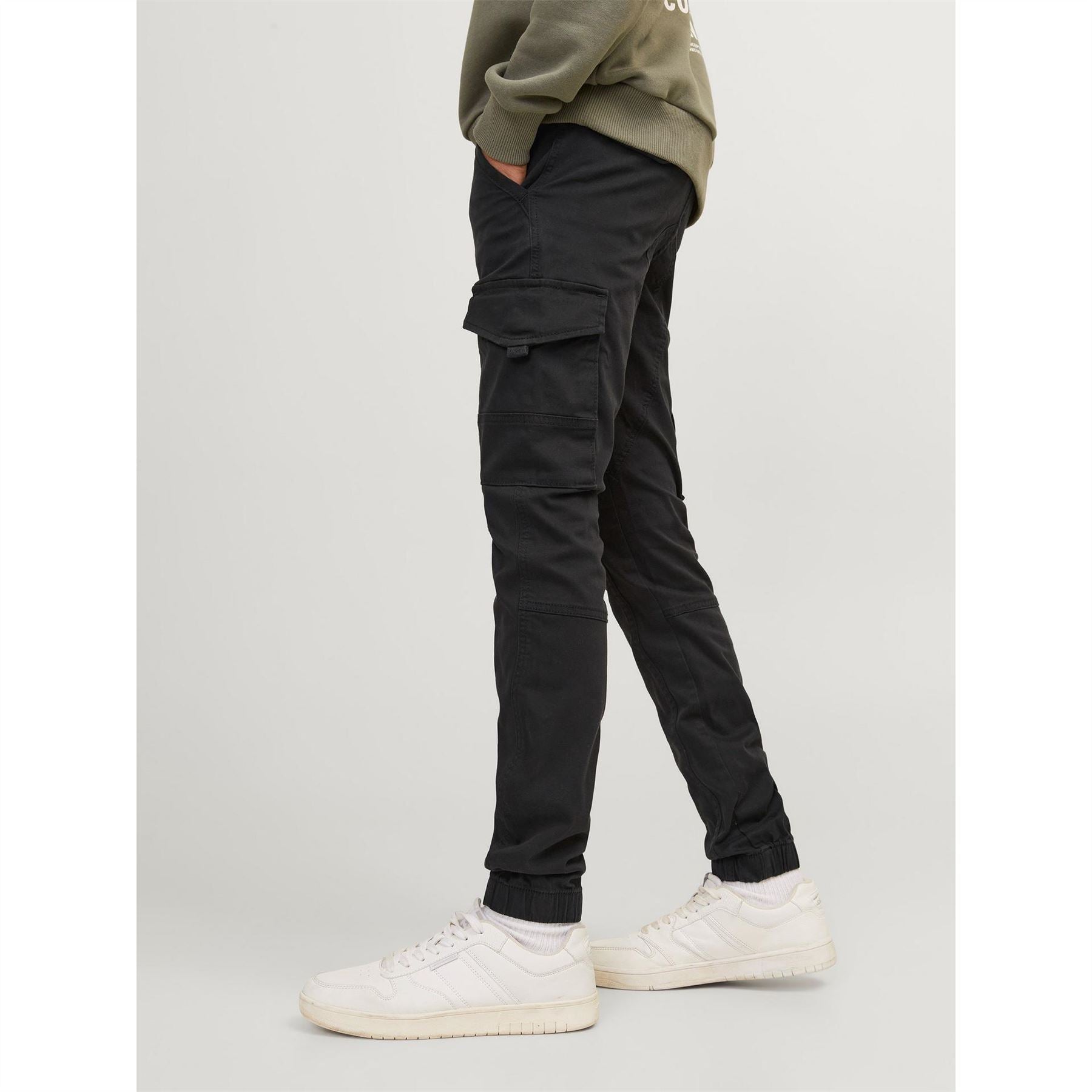 Jack and Jones Paul Flake Slim Stretch Cuffed Cargo Pants Junior