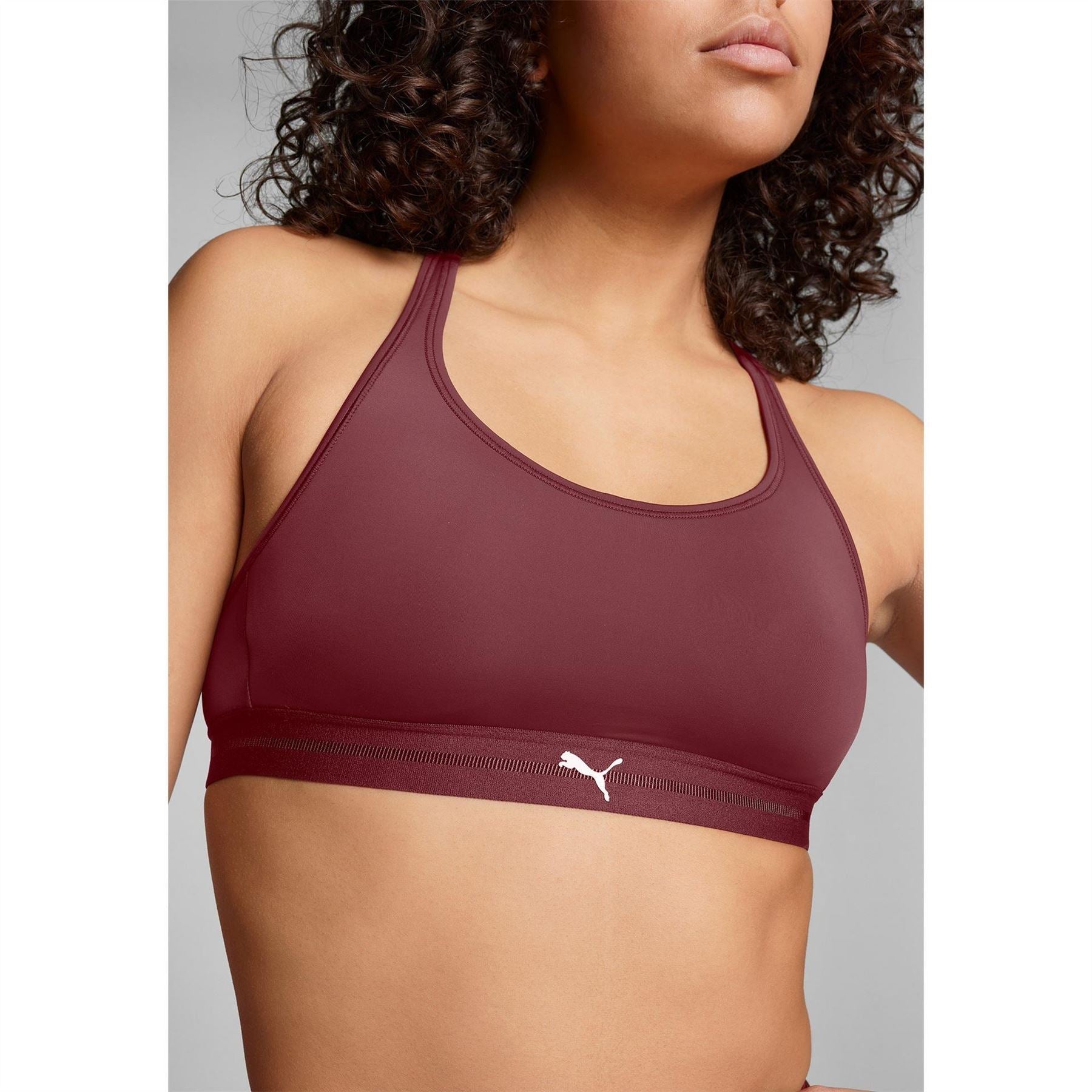 Puma Sporty Padded Low Impact Sports Bra