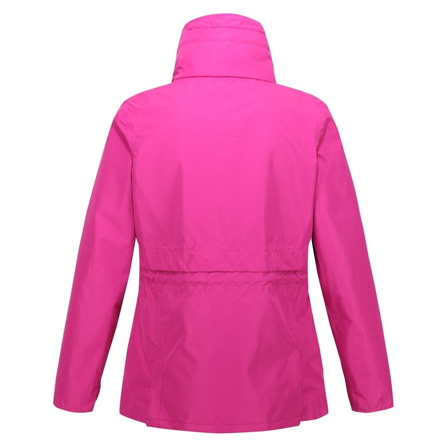 Regatta Nadira Solid Patterned Drawstring Rain Jacket
