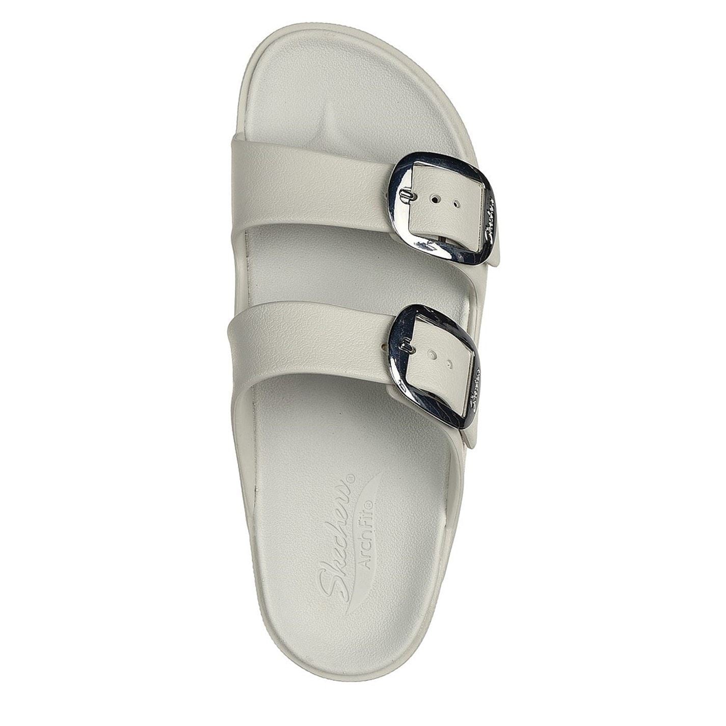 Skechers Molded Double Band Flat Slide Sandals