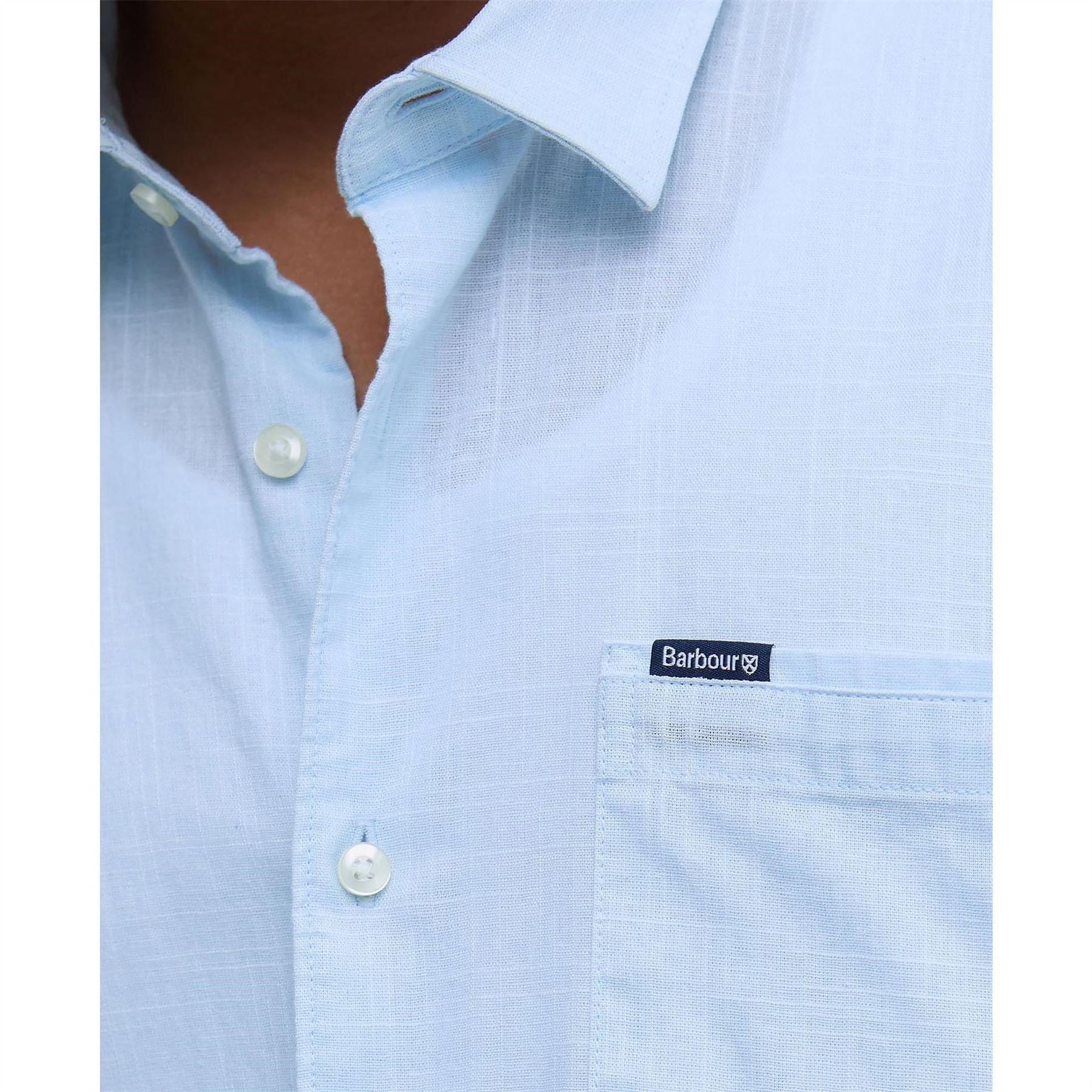 Barbour Pigment Short Sleeve Plain Shirt