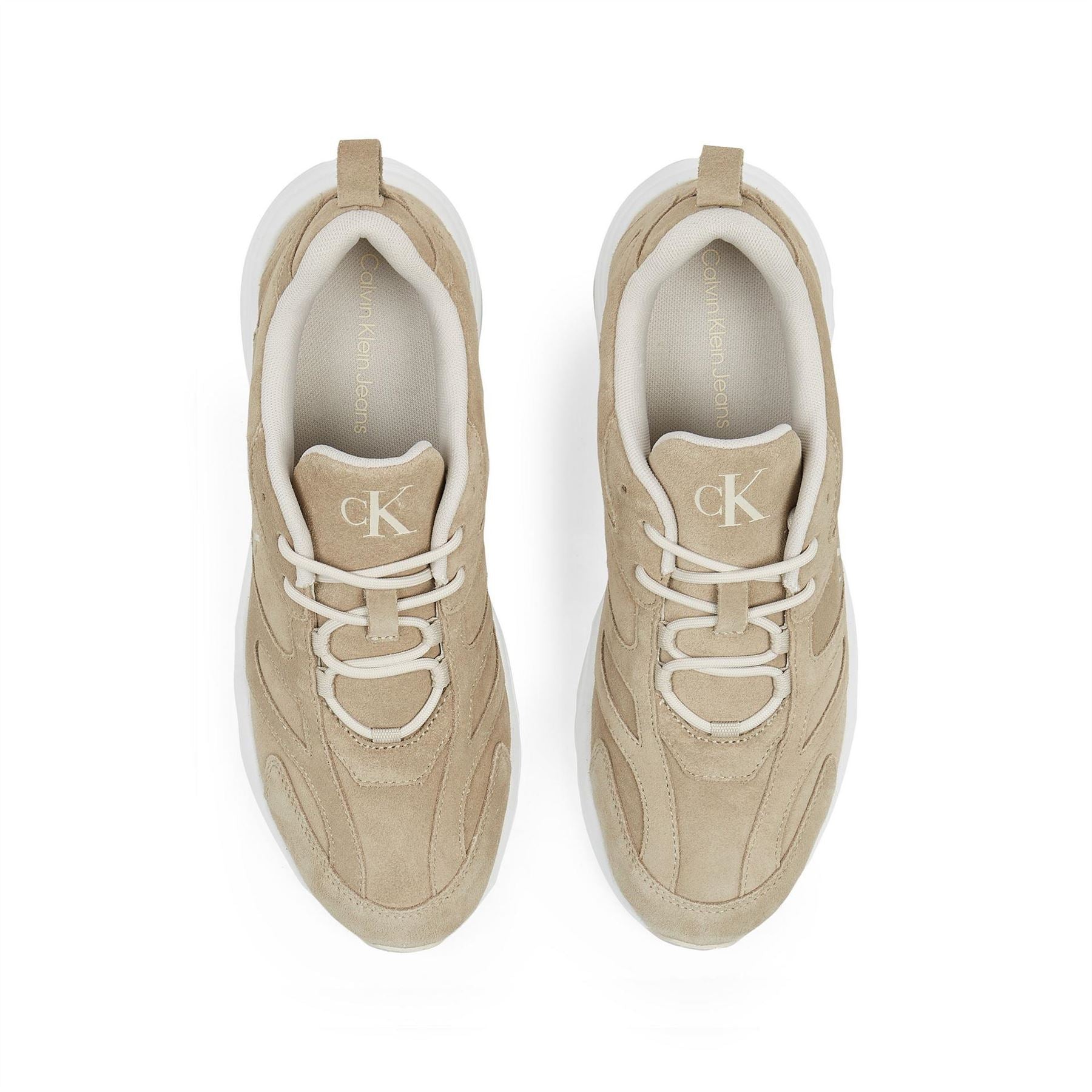 Calvin Klein Jeans Retro Tennis Low Mixed Media Runners