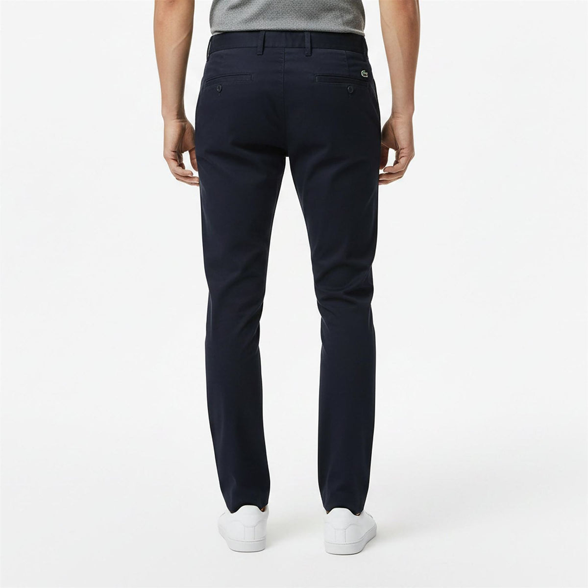 Lacoste Slim Solid Patterned Chinos
