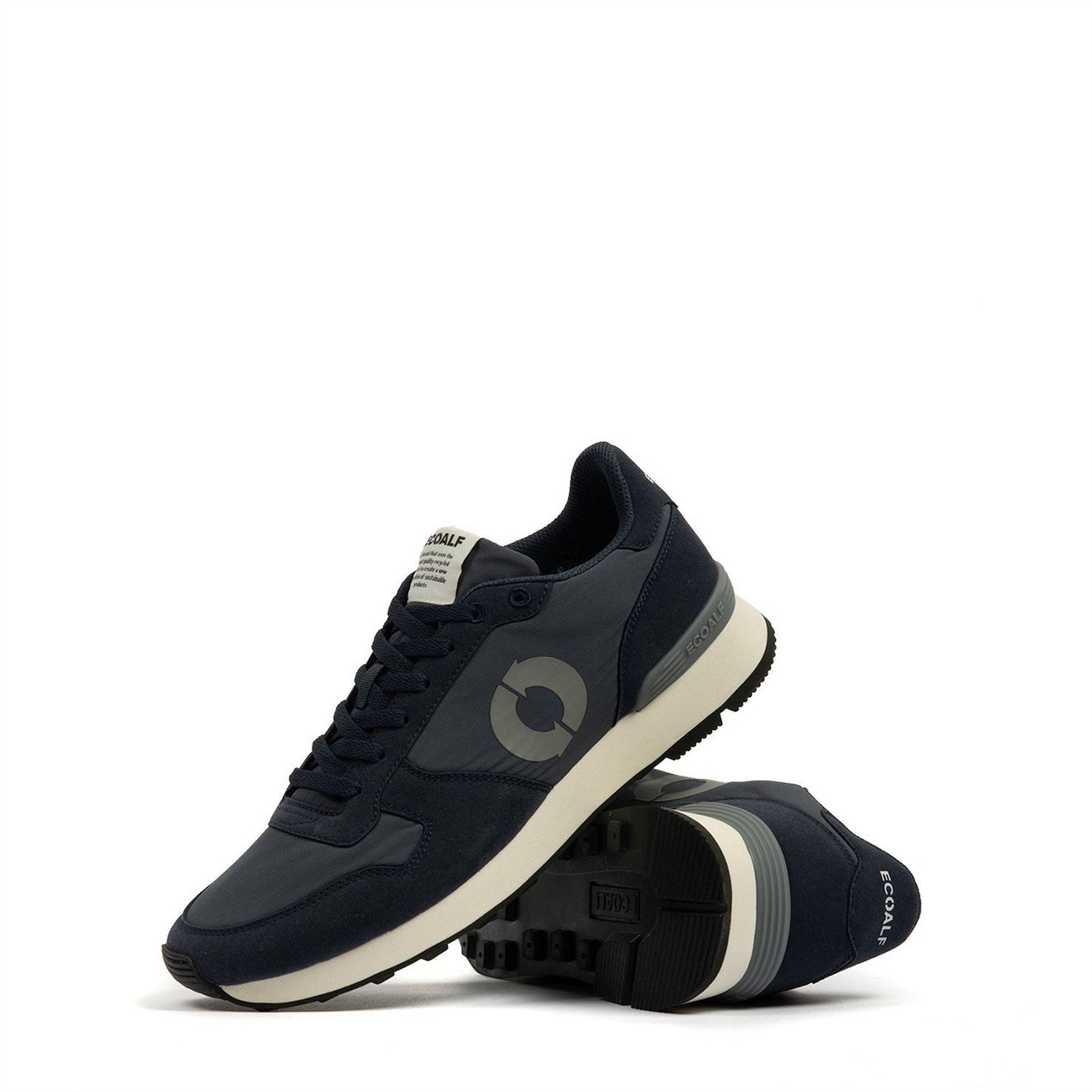 Ecoalf UCLA Lace-Up Low Top Sneakers with Logo
