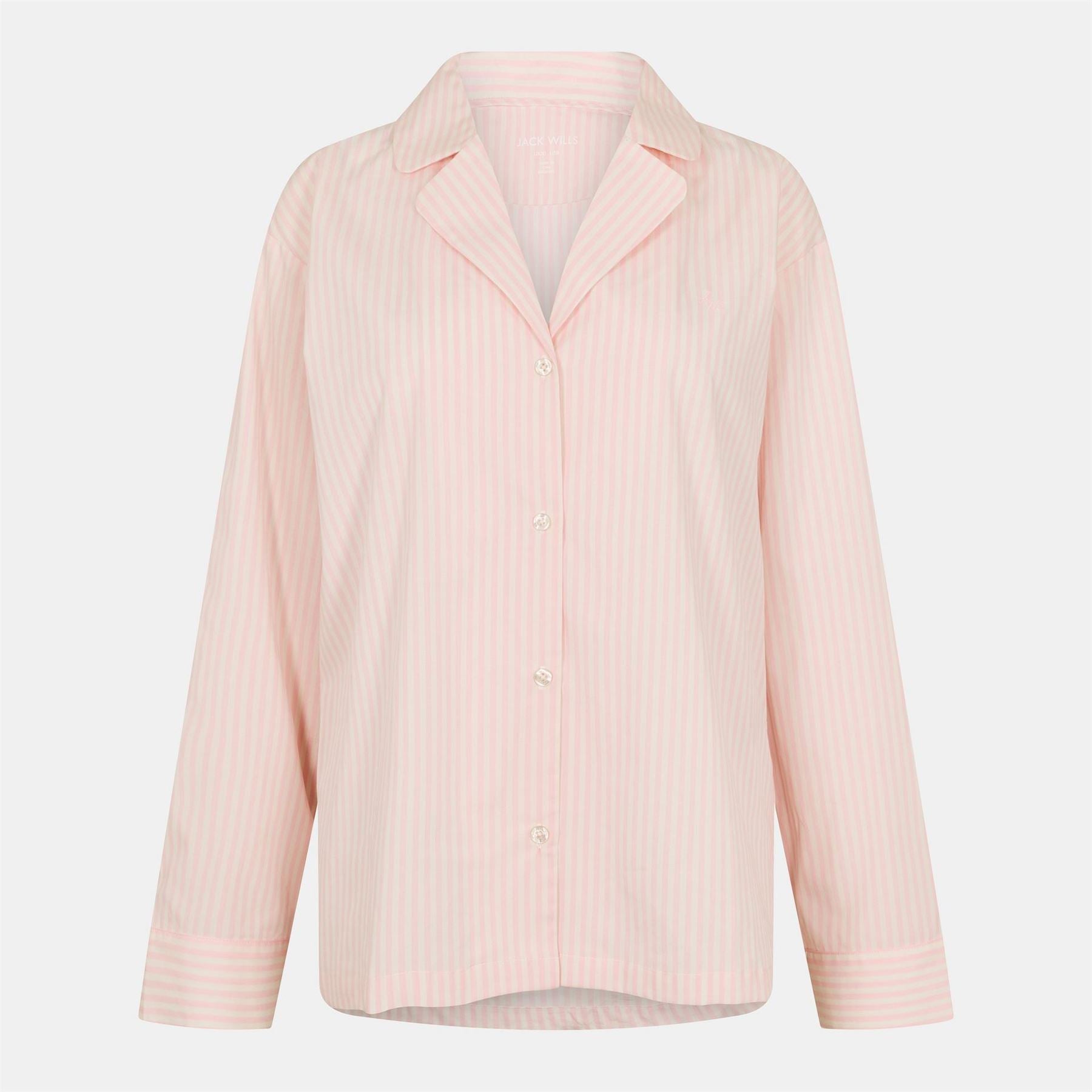 Jack Wills Collared Neck Long Sleeve Pyjama Set
