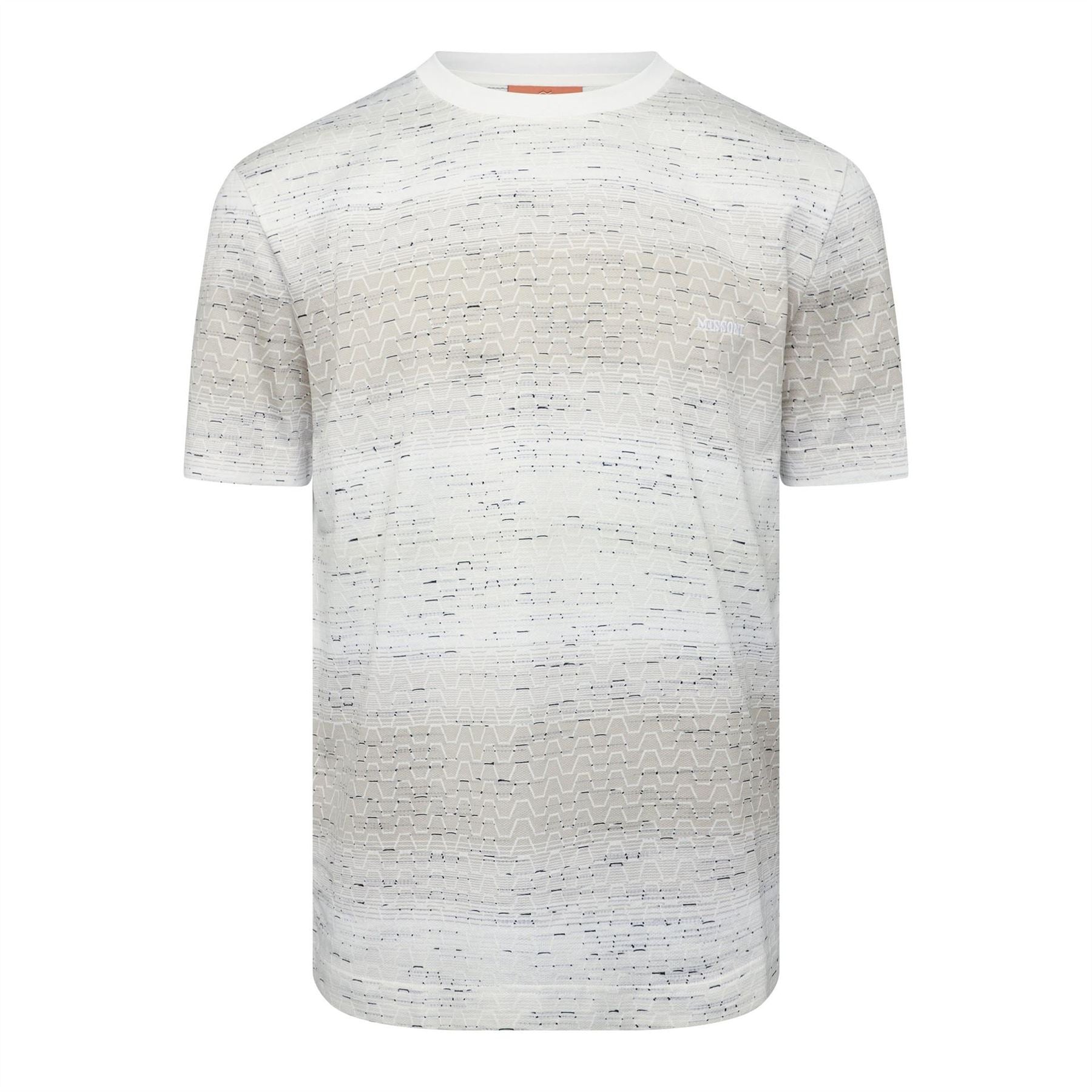 Missoni Crew Neck Short Sleeve Regular Fit Jersey T-Shirt