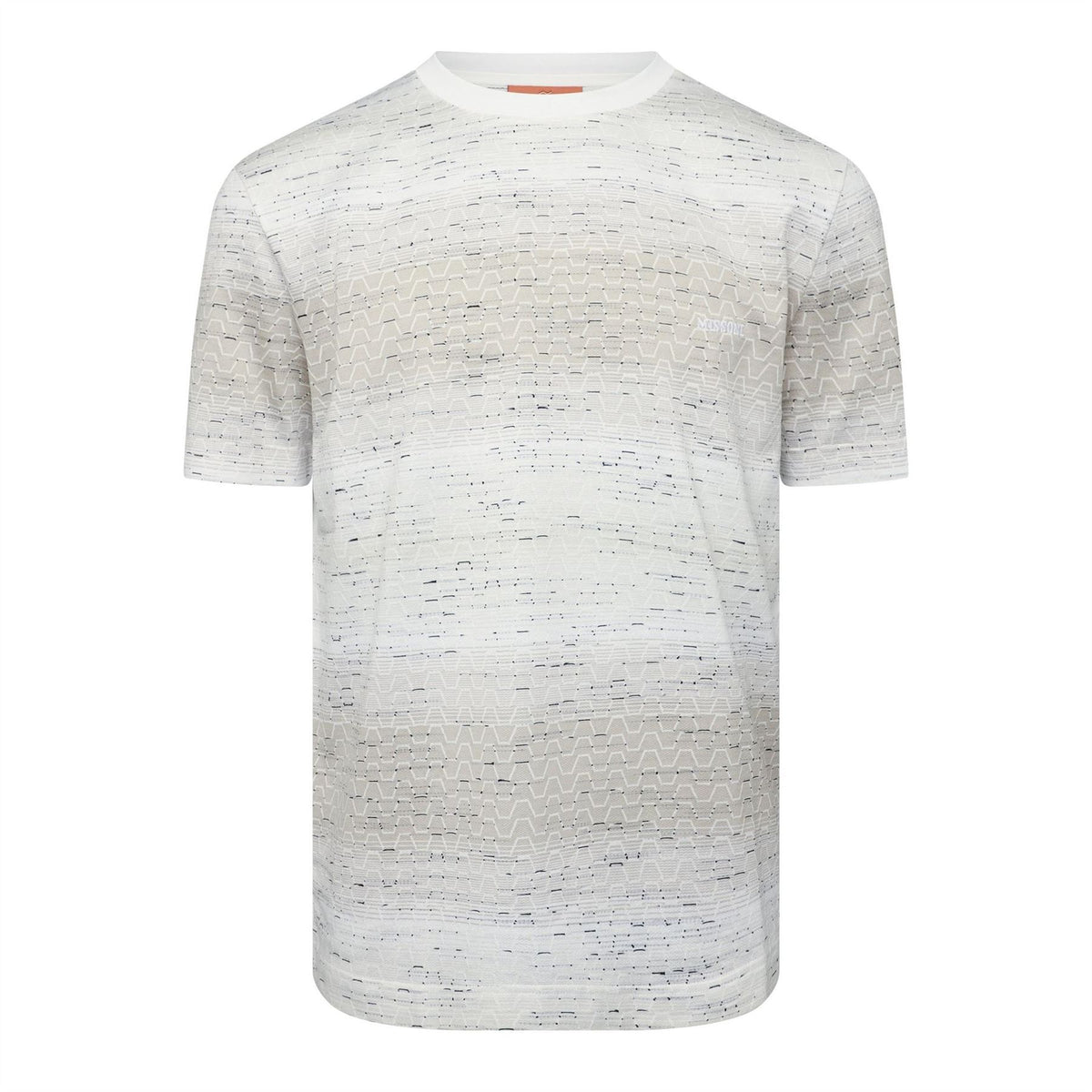 Missoni Crew Neck Short Sleeve Regular Fit Jersey T-Shirt