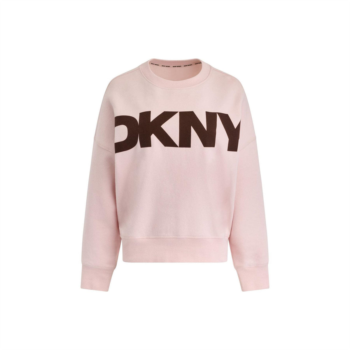 DKNY Jumbo Logo Sport Crew Neck Oversized Fit Sweatshirt