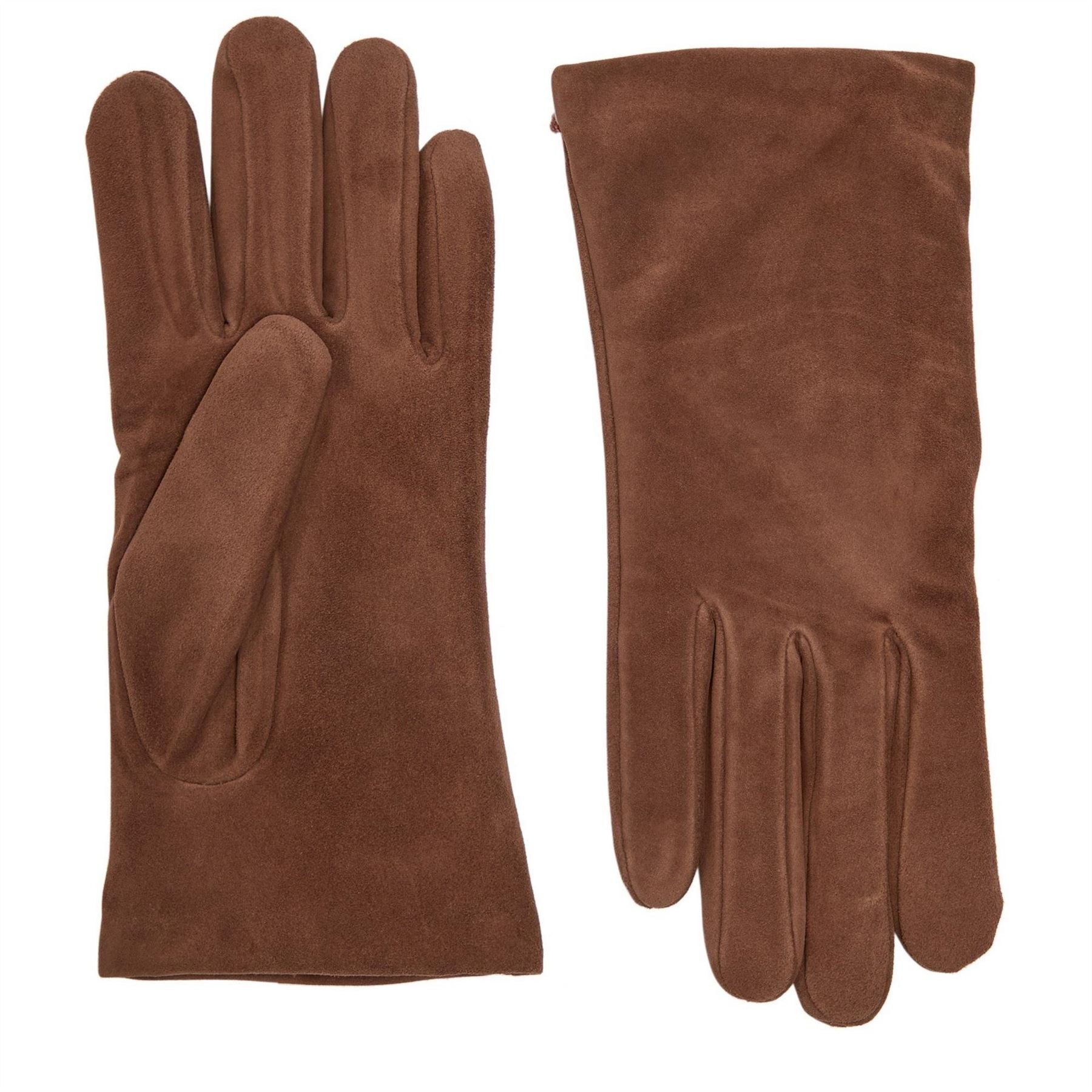 Agnelle Suede Cashmere Gloves