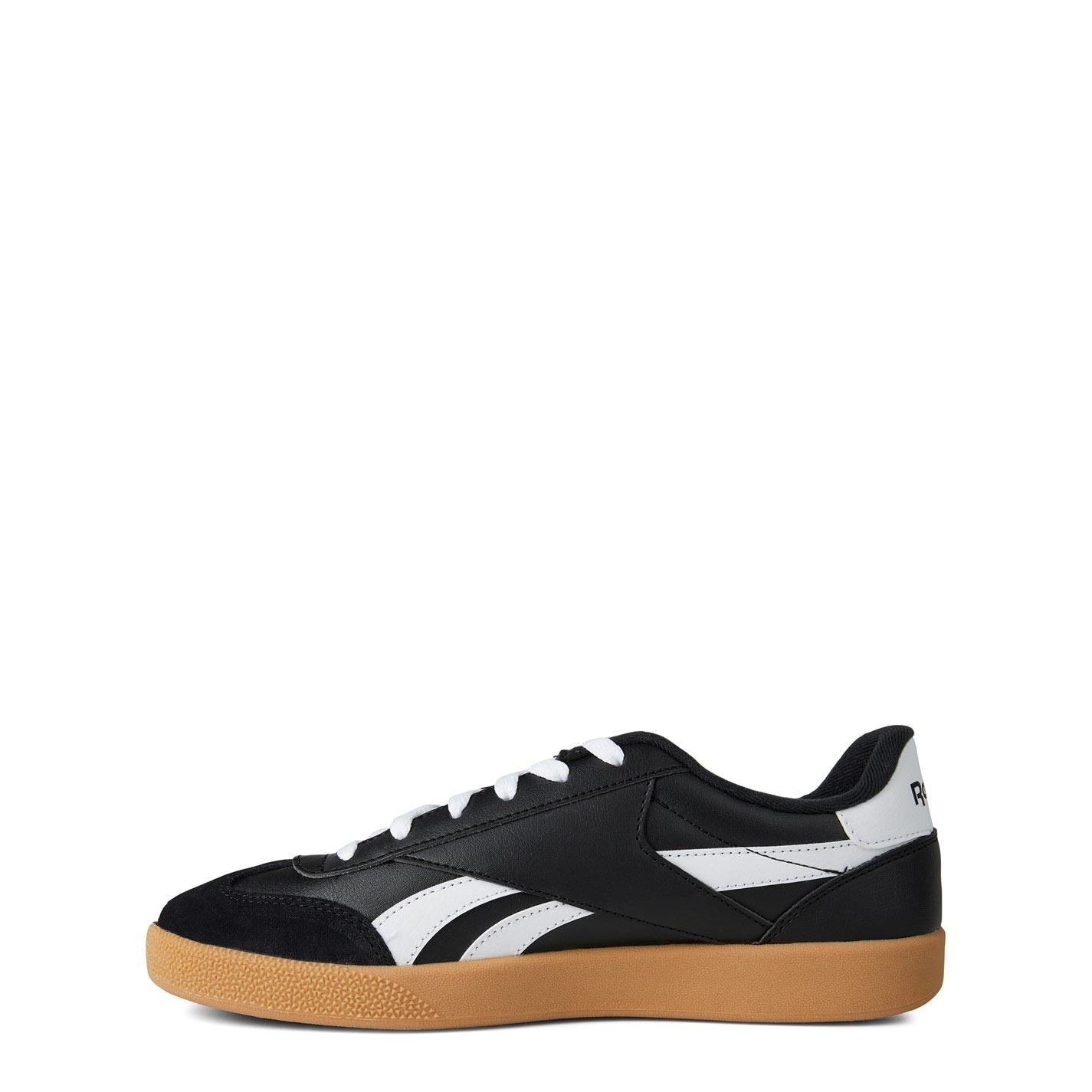 Reebok Smash Edge Low Top Sneakers Black White Gum